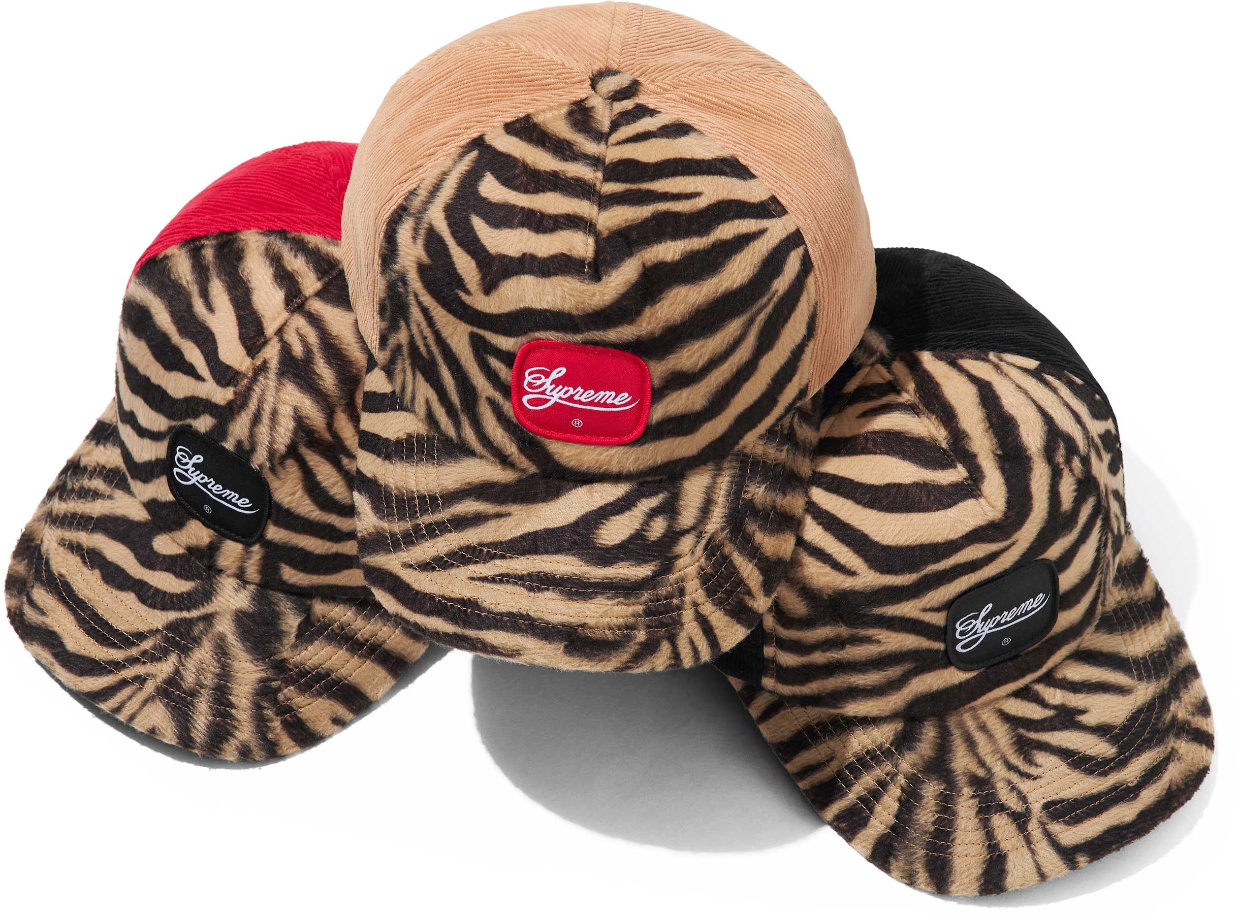 SUPREME UNDERLINE 5-PANEL CAP キャンプ Supreme Underline Mesh Back 5-Panel (FW24) - $48