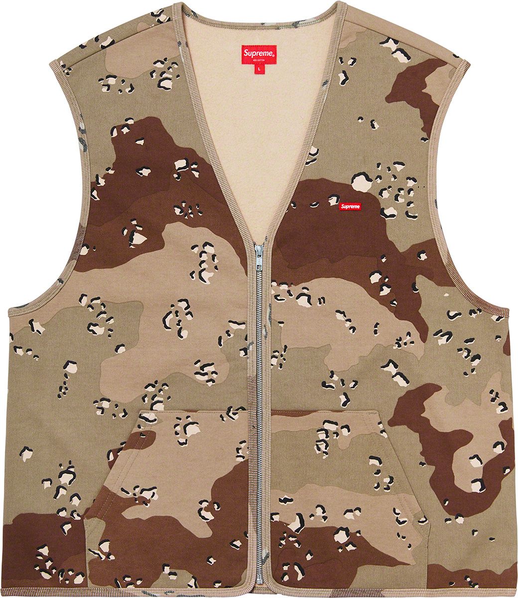 トップス Supreme zip up sweat vest Fall/Winter 2020 Preview – Supreme
