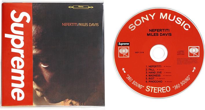 SUPREME × MILES DAVIS CD 告知 Miles Davis/Supreme – News – Supreme