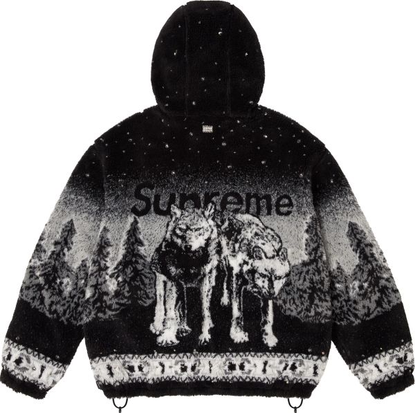 Supreme®/b.b. Simon Reversible Hooded Fleece Jacket
