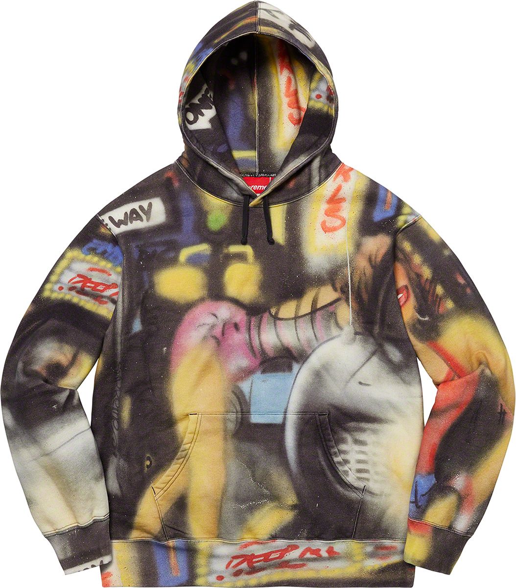 トップス Supreme 21AW Contrast Hooded Sweatshirt Supreme - Contrast Hooded Sweatshirt - UG.SHAFT