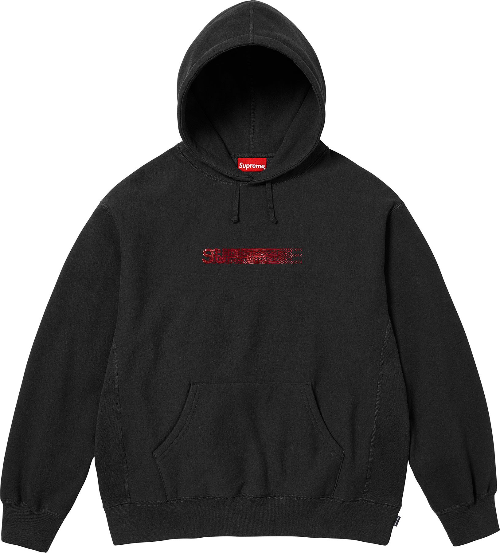トップス Supreme Box LogoHooded ABCDC COMME des GARCONS SHIRT Supreme Split BOX Logo Hoodie Black