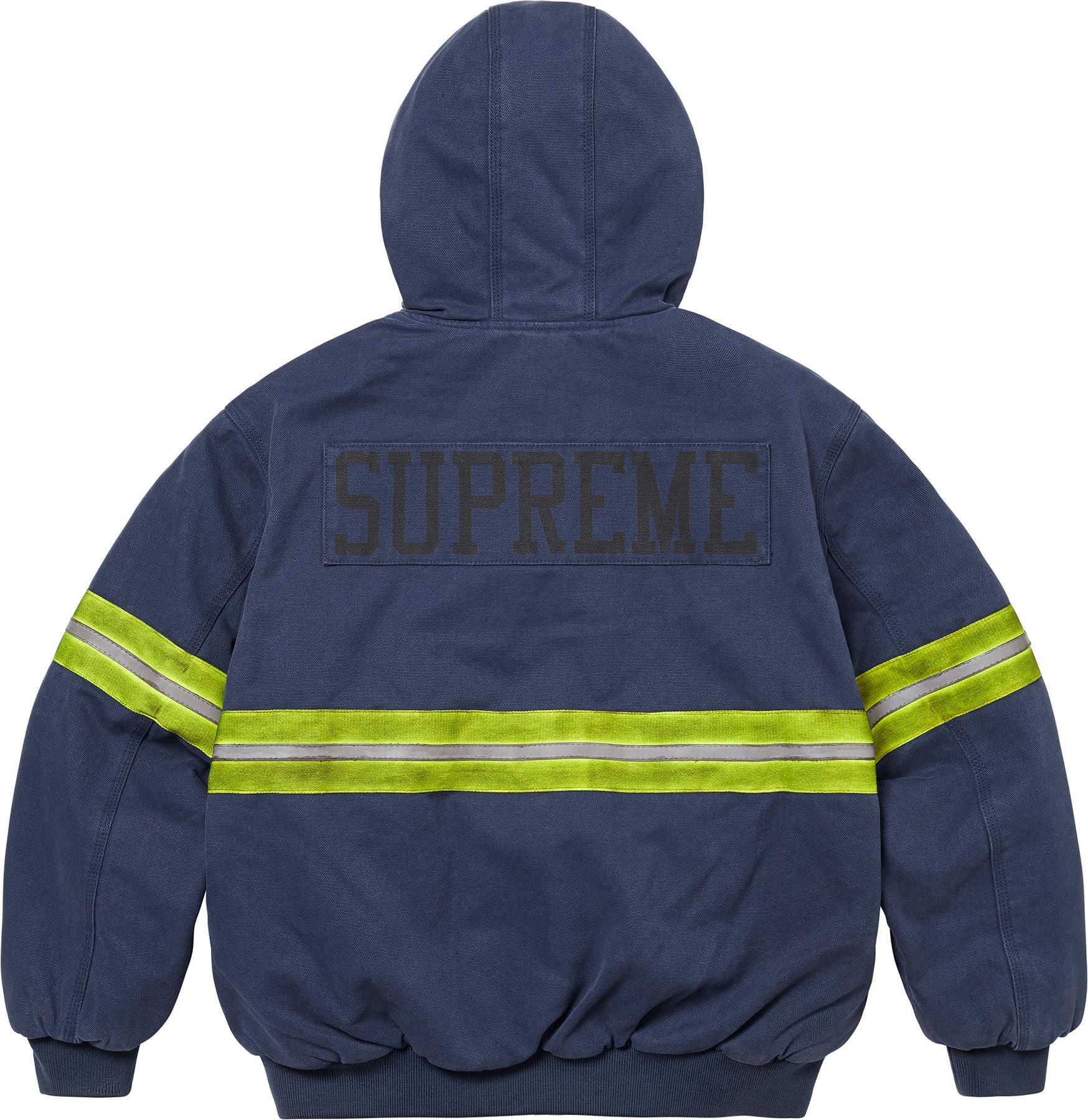Reflective Stripe Hooded Work Jacket Ｌ Reflective Stripe Hooded Work Jacket 