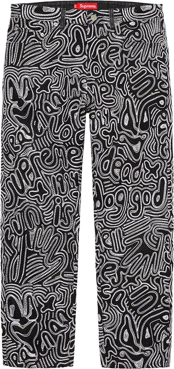 パンツ Supreme 22SS Chainstitch Regular Jean Spring/Summer 2022 Preview – Supreme