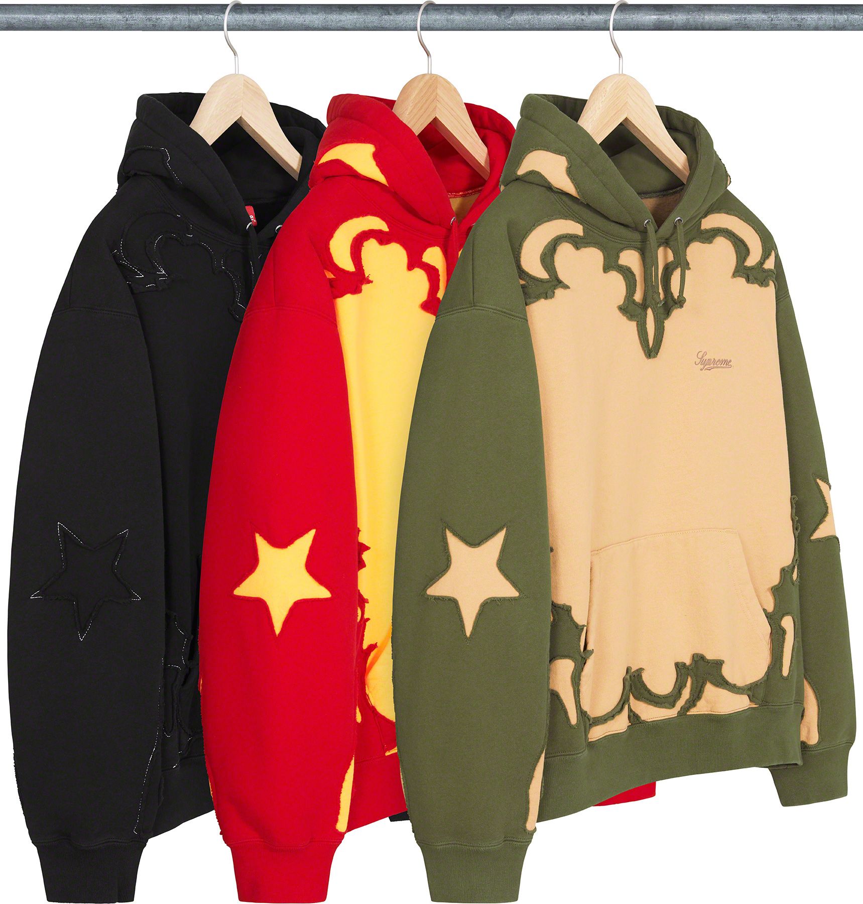 トップス supreme Western CutOut Hooded Sweatshirt Spring/Summer 2023 Preview – Supreme