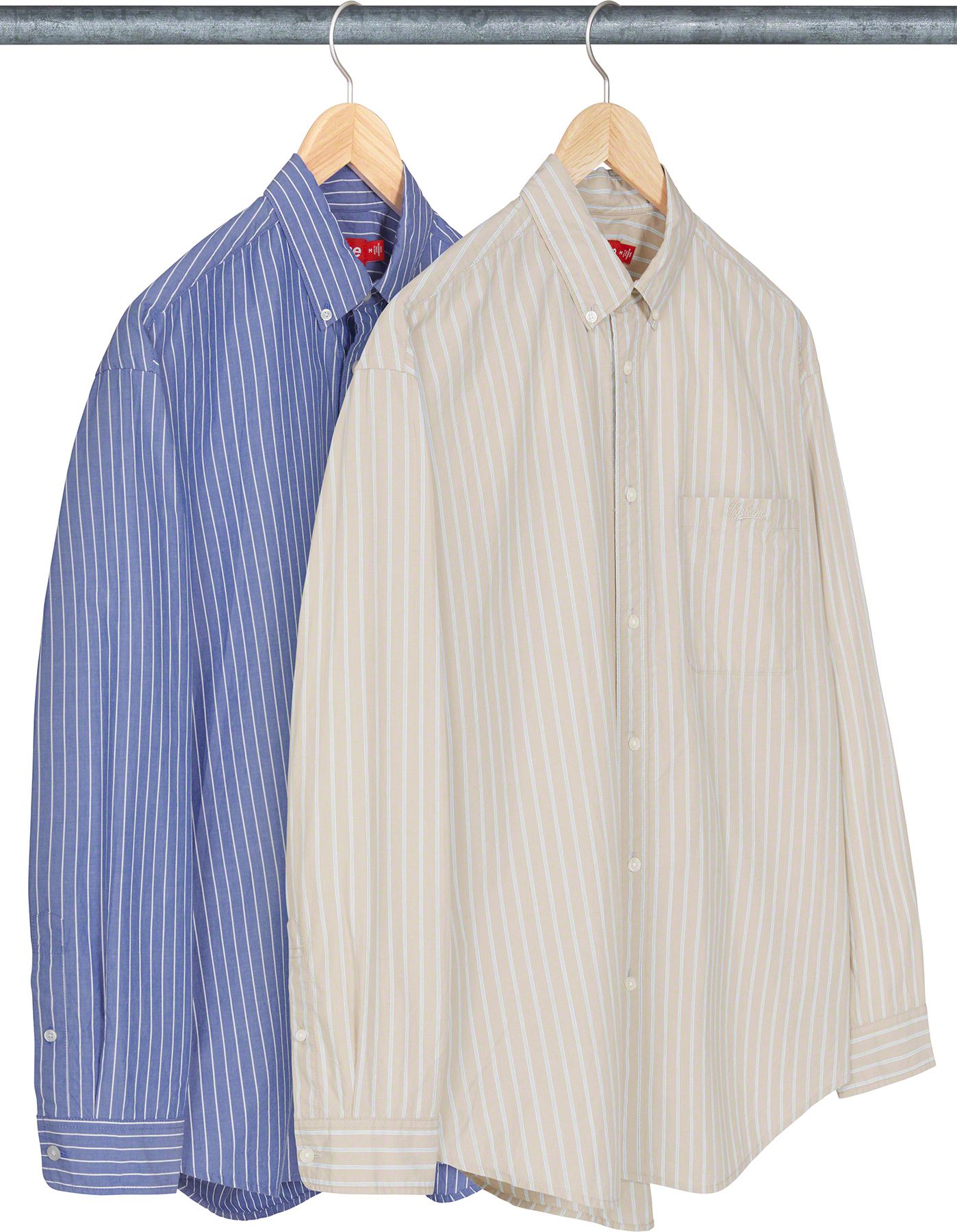 トップス supreme Loose Fit Multi Stripe S/S Shirt Supreme Loose Fit Multi Stripe S S Shirt (SS24) - $128