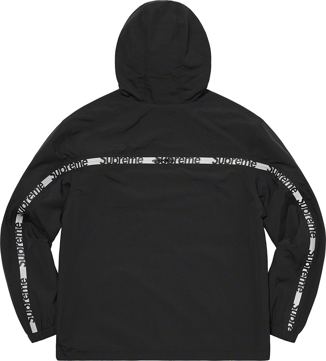 Supreme Reflective Arc Hooded Jacket 黒 L Supreme Reflective Arc Hooded Work Jacket (FW25) - $368