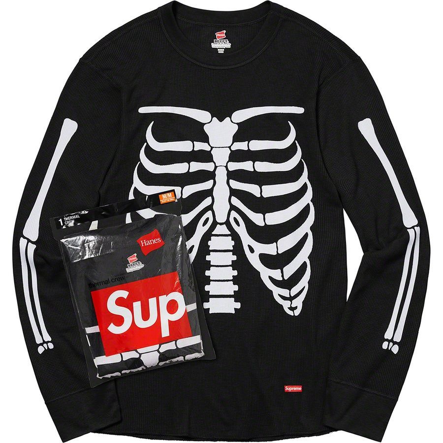 Supreme®/Hanes® Bones Thermal Crew Fall/Winter 2021 Preview – Supreme