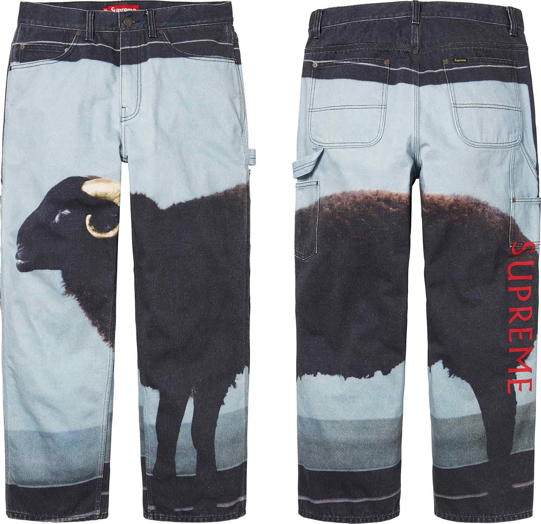 パンツ Supreme/Damien Hirst Painter Jean Supreme Damien Hirst Painter Jean (SS25) - $228
