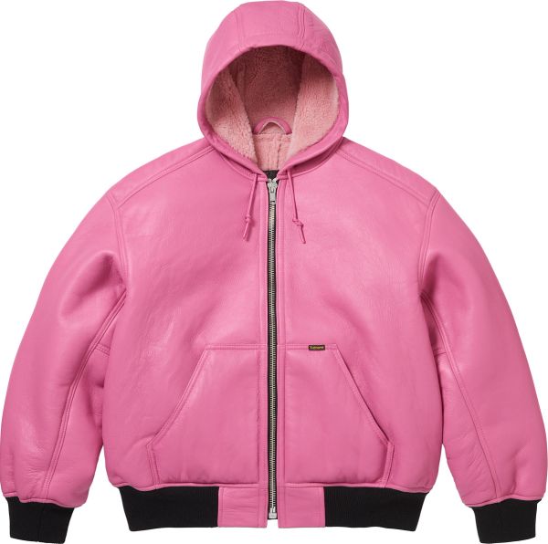 Supreme®/Schott® Shearling Hooded Work Jacket