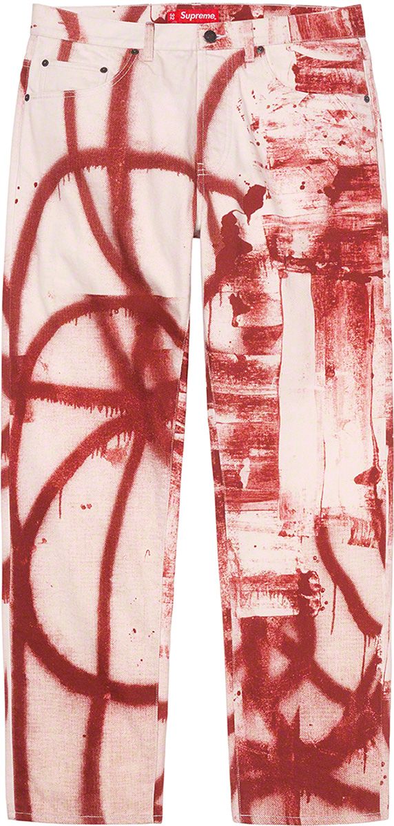 Supreme×Christopher Wool Regular Jean Fall/Winter 2021 Preview – Supreme