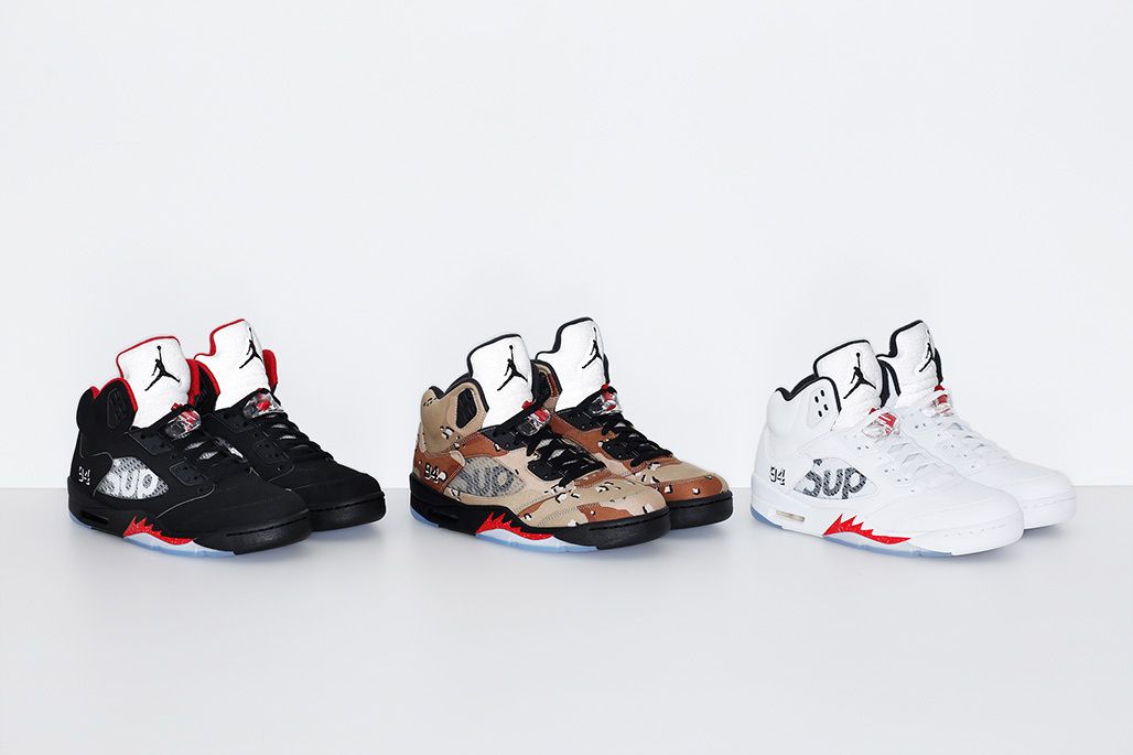 エアジョーダン5 シュプリーム　AIR JORDAN5 supreme エアジョーダン5 