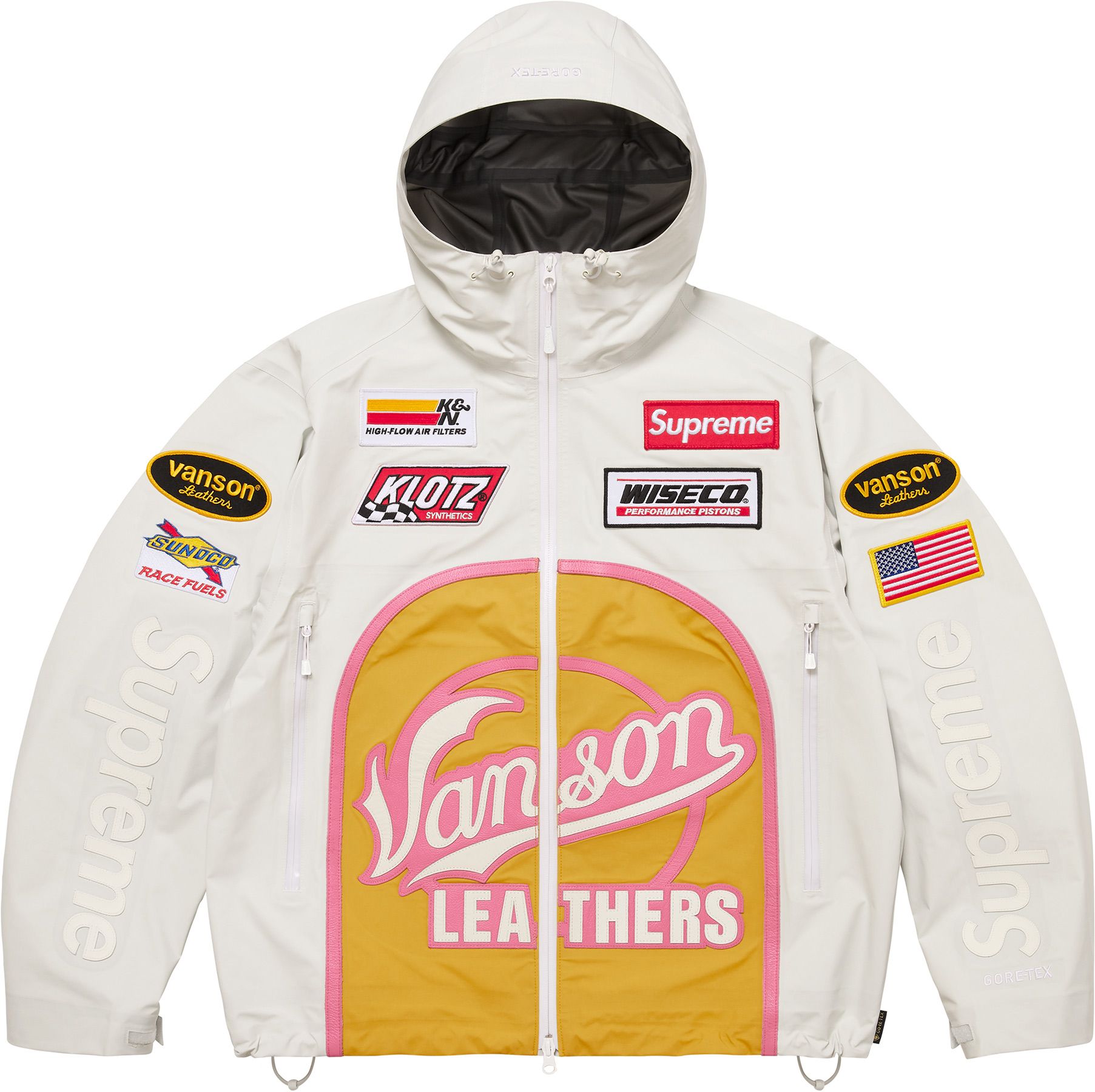 Y2K killstar vanson スカル ライダース supreme Supreme × Vanson Leathers Supreme Vanson Leather Jacket