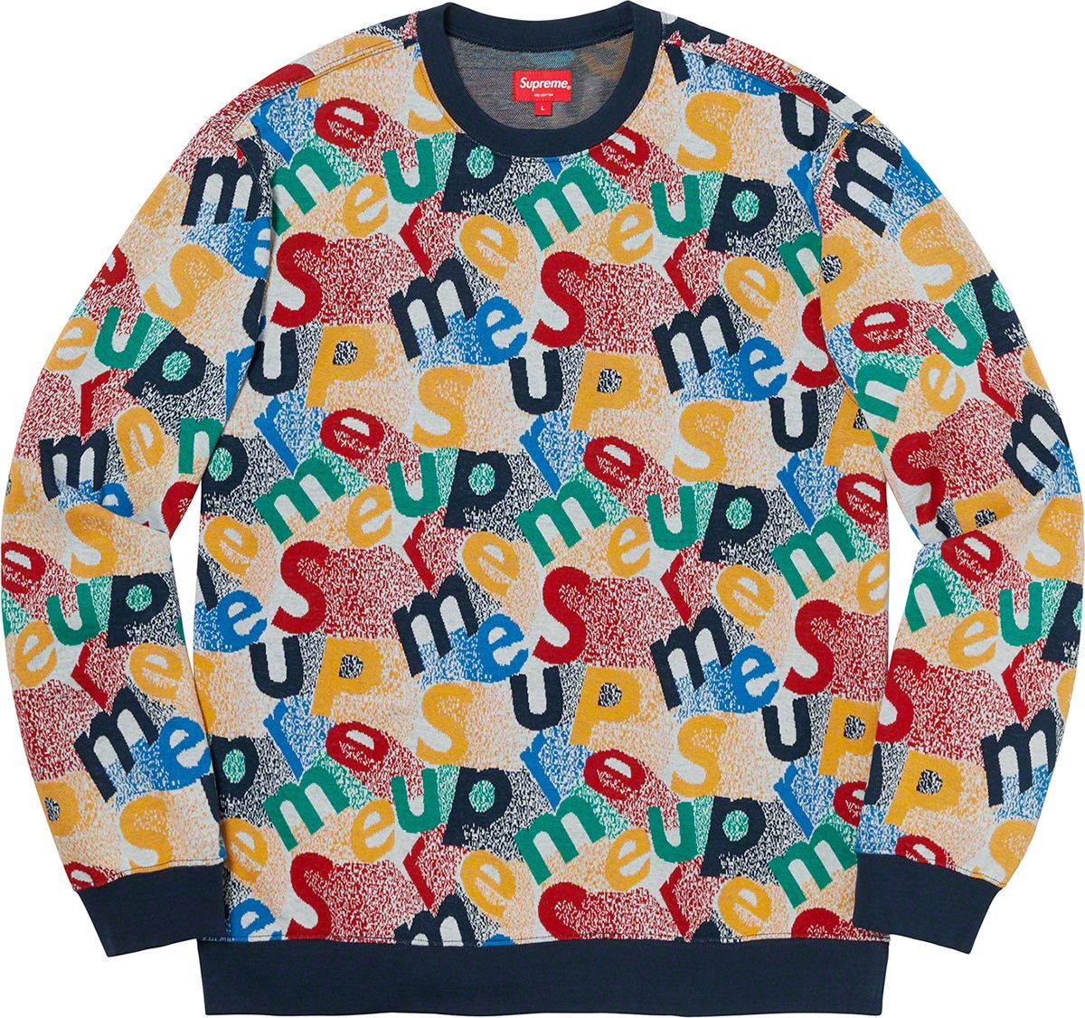 トップス supreme scatter text crewneck Fall/Winter 2019 Preview – Supreme