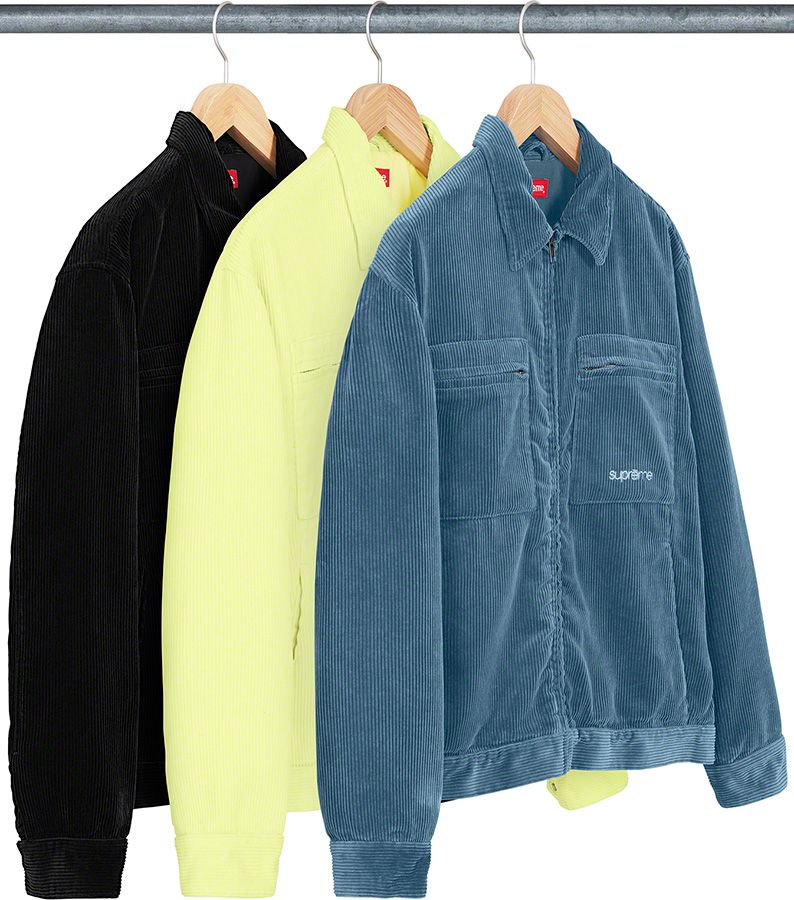 ジャケット・アウター 12aw Supreme Corduroy Club Jacket L Fall/Winter 2021 Preview – Supreme