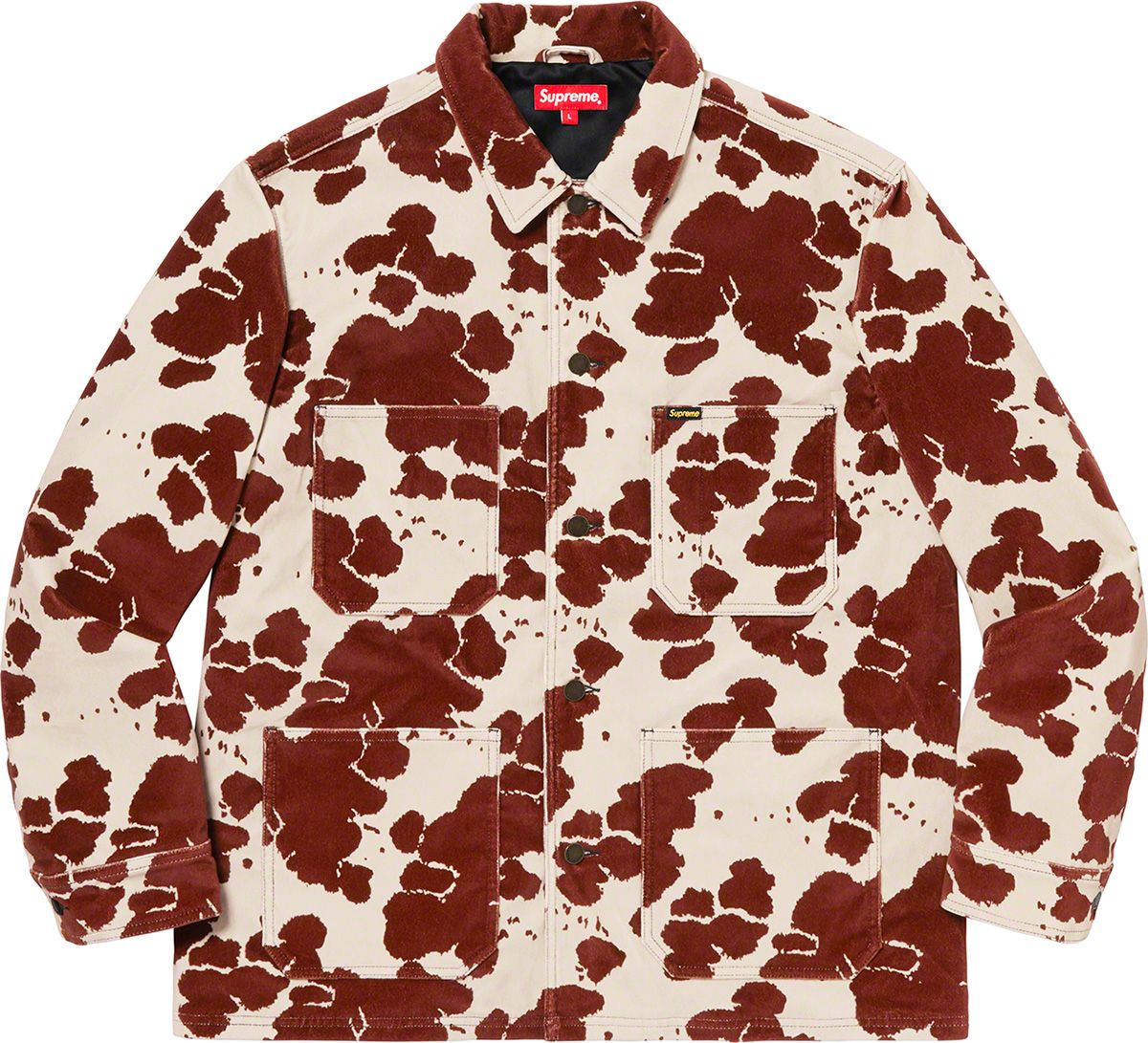 Supreme velvet chore coat Ｌ Spring/Summer 2020 Preview – Supreme