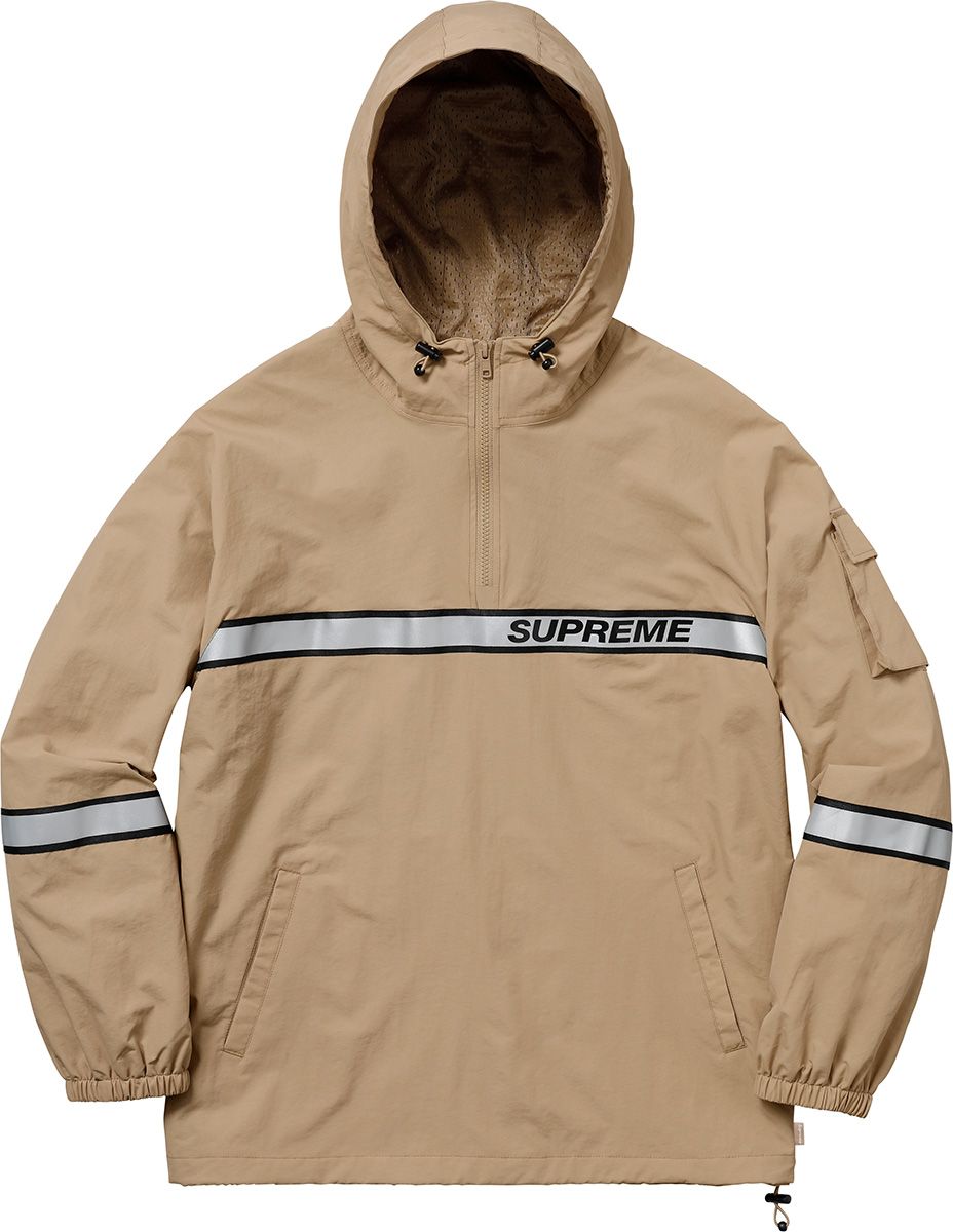 ジャケット・アウター Supreme Reflective Taping HoodedPullover Spring/Summer 2018 Preview – Supreme