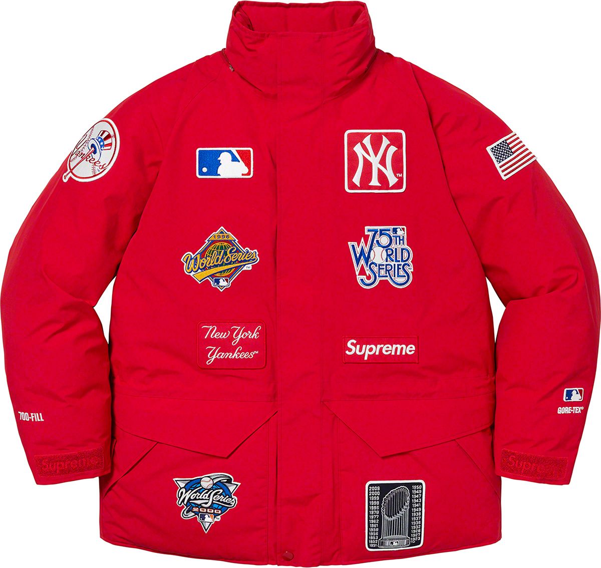 ウェア Supreme New York Yankees GORE TEX 700 Supreme New York Yankees™ GORE-TEX 700-Fill Down Jacket
