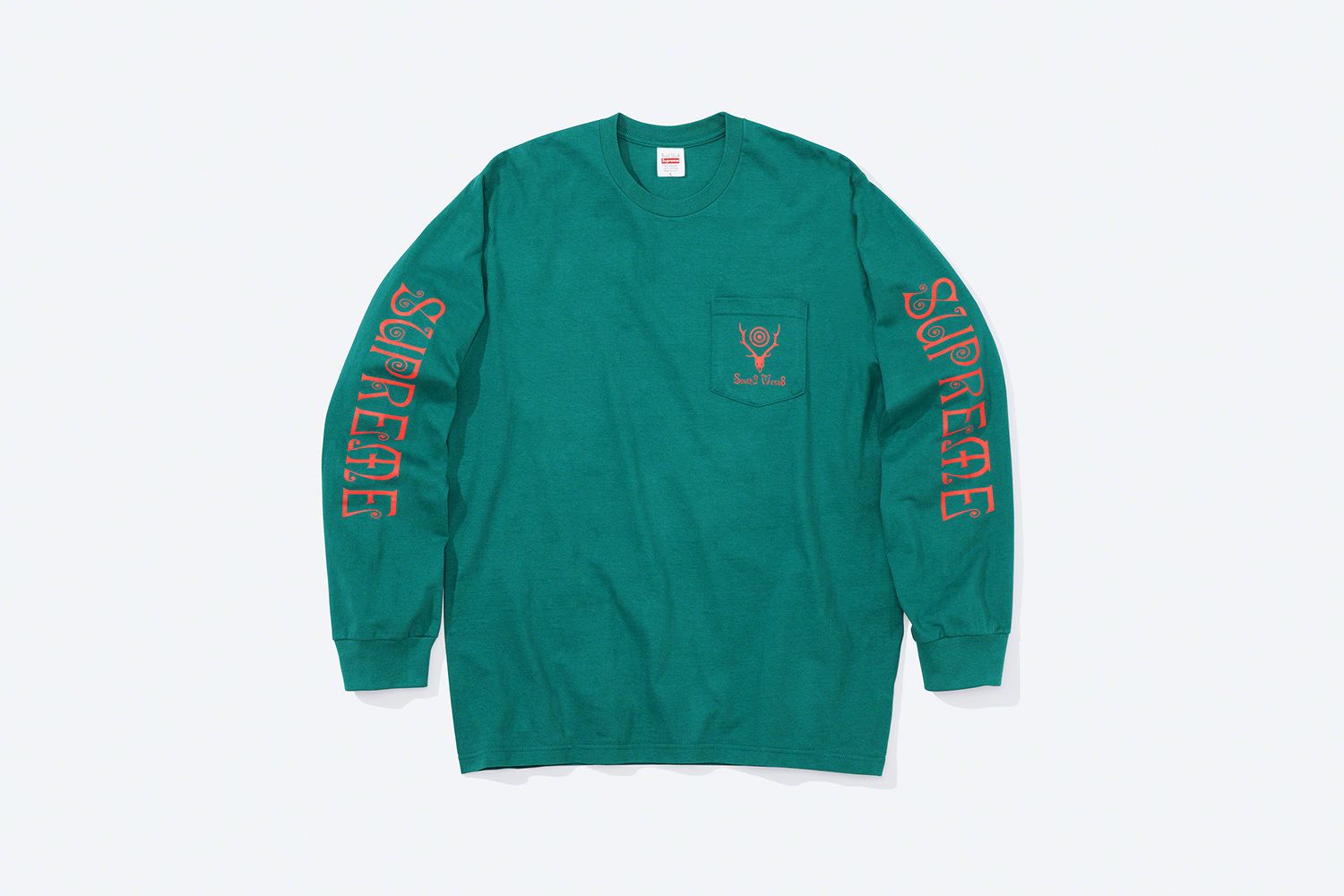 【希少】Supreme SOUTH2 WEST8 L/S Pocket Tee SOUTH2 WEST8/Supreme L/S Pocket Tee - UG.SHAFT