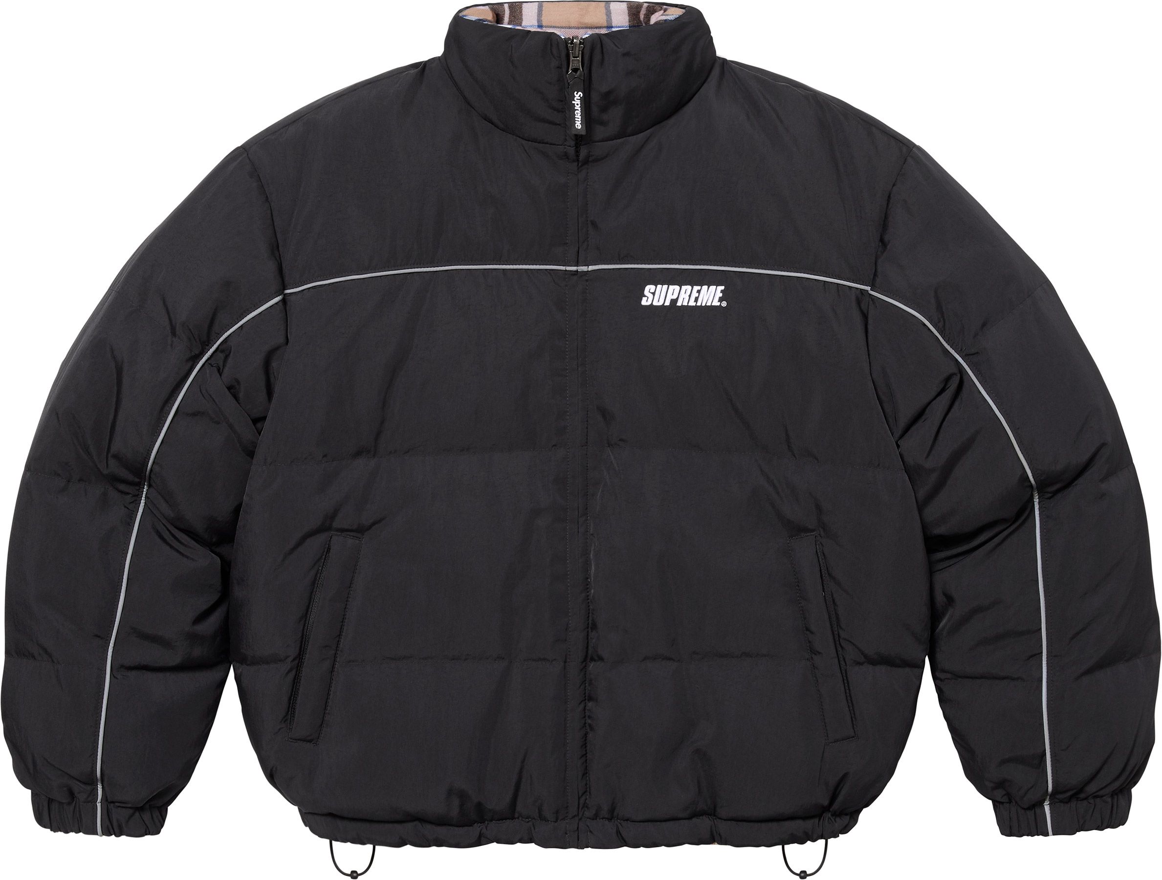 美品Supreme Reversible Puffer Jacket L Supreme Reversible Puffer Jacket (FW24) - $498
