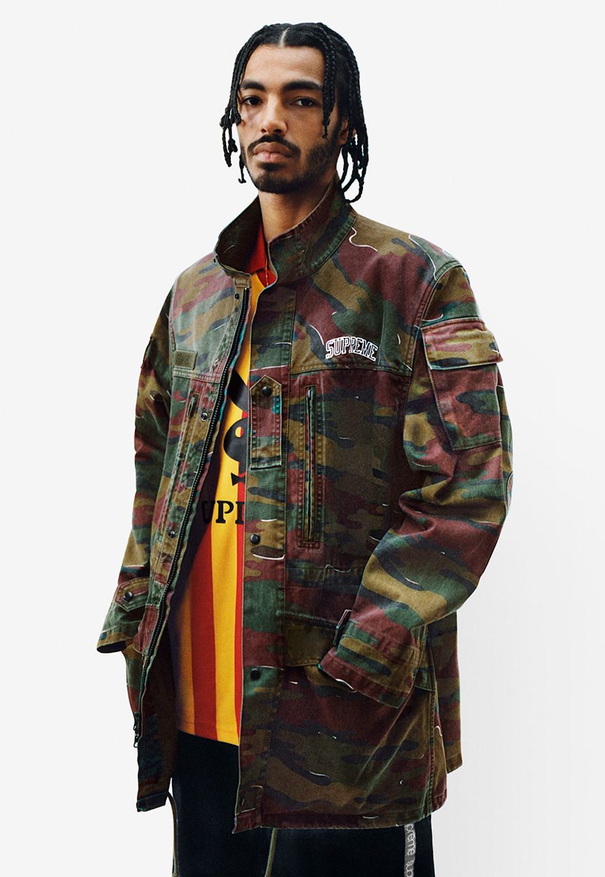 Supreme シュプリーム 18SS フローラルパターンワークトレンチコート Supreme シュプリーム 18SS フローラルパターンワークトレンチ