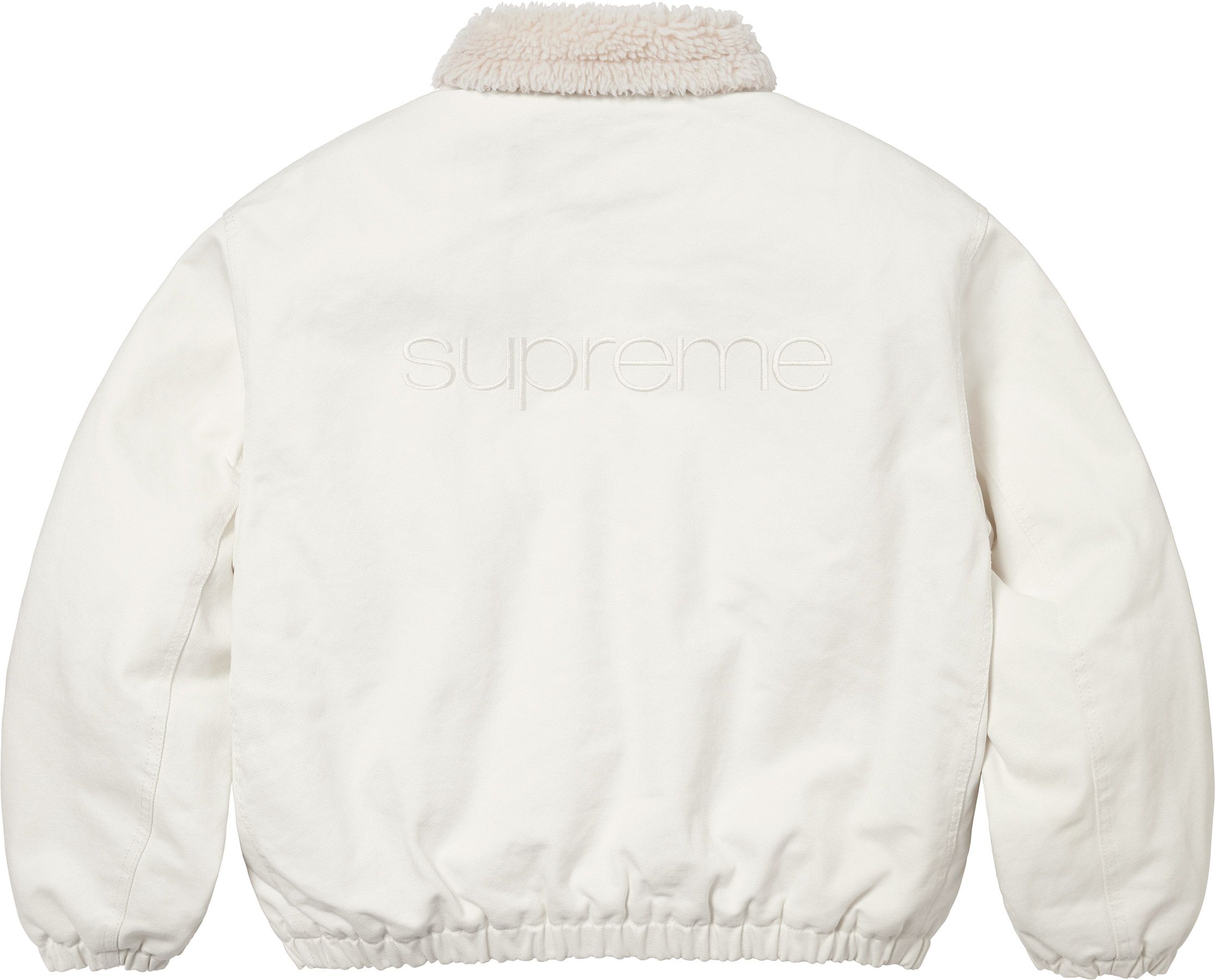 ジャケット・アウター Supreme Shearling Lined Bomber Jacket L Supreme Faux Shearling Lined Bomber Jacket Black Men's