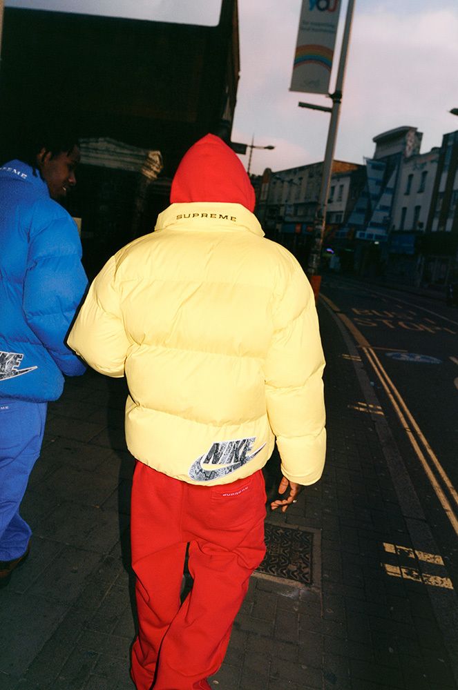 【季節外お値下中】supreme × nike Reversible Puffy Supreme Nike Reversible Puffy Jacket (SS21) - $258