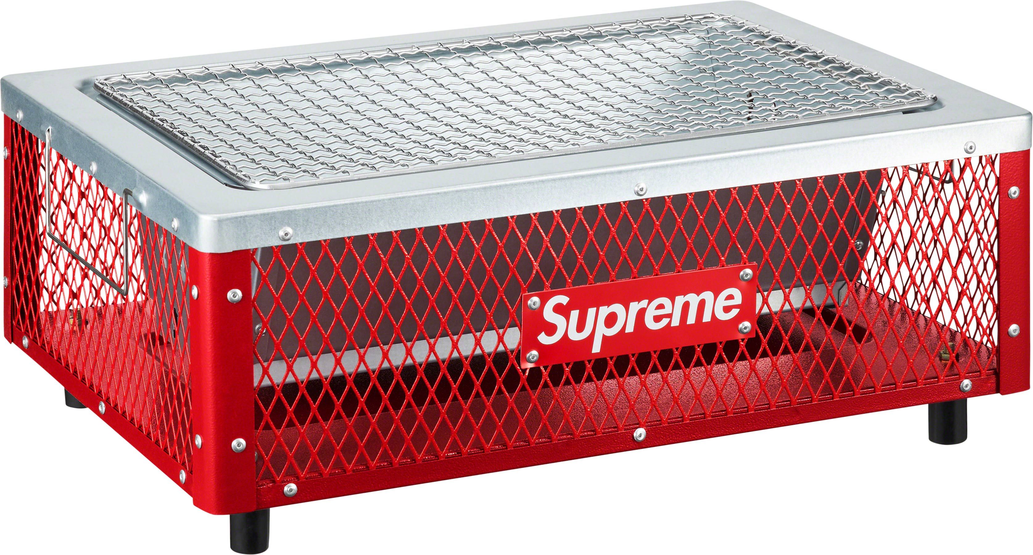 Supreme Coleman Charcoal Grill グリル コールマン Supreme Coleman Charcoal Grill Red - SS23 - US