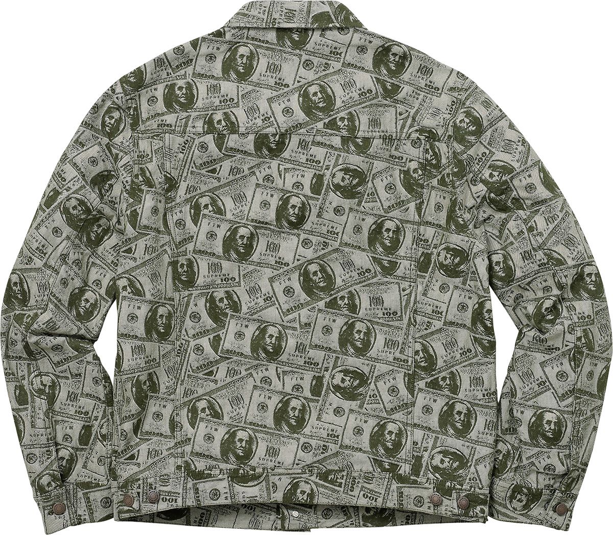 美品　Supreme Fuck Jacquard Puffy Jacket Supreme Fuck Jacquard Puffy Jacket Black Men's - FW17 - US