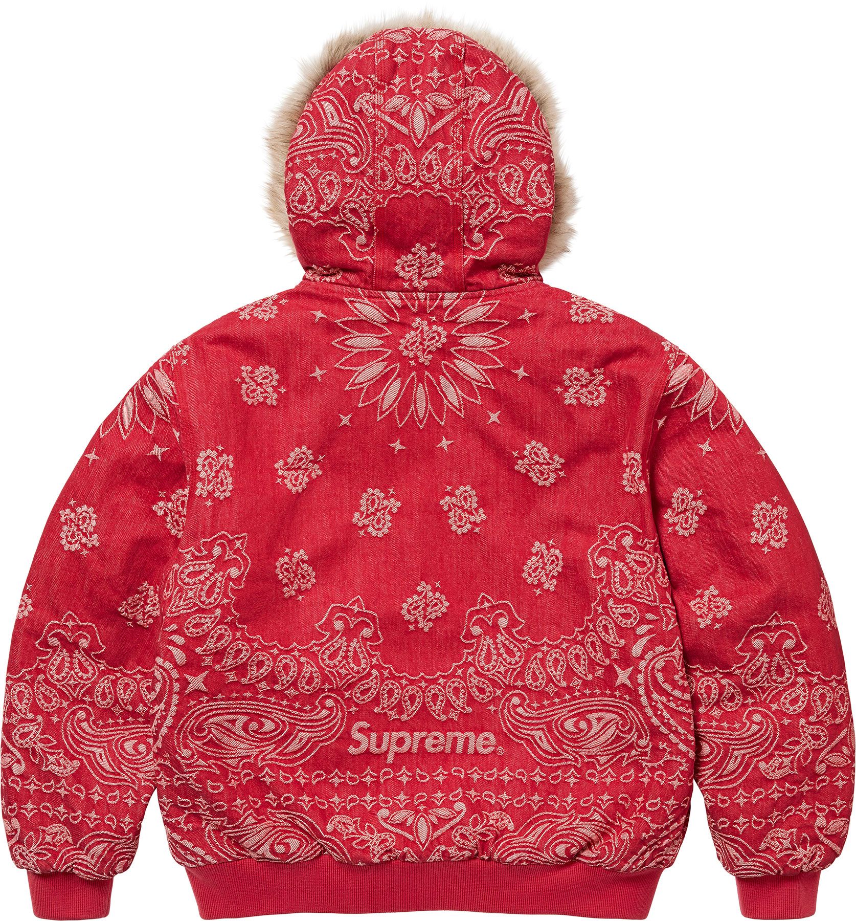 ジャケット・アウター supreme Bandana Jacquard Denim S 29872630_58997871_600.jpg