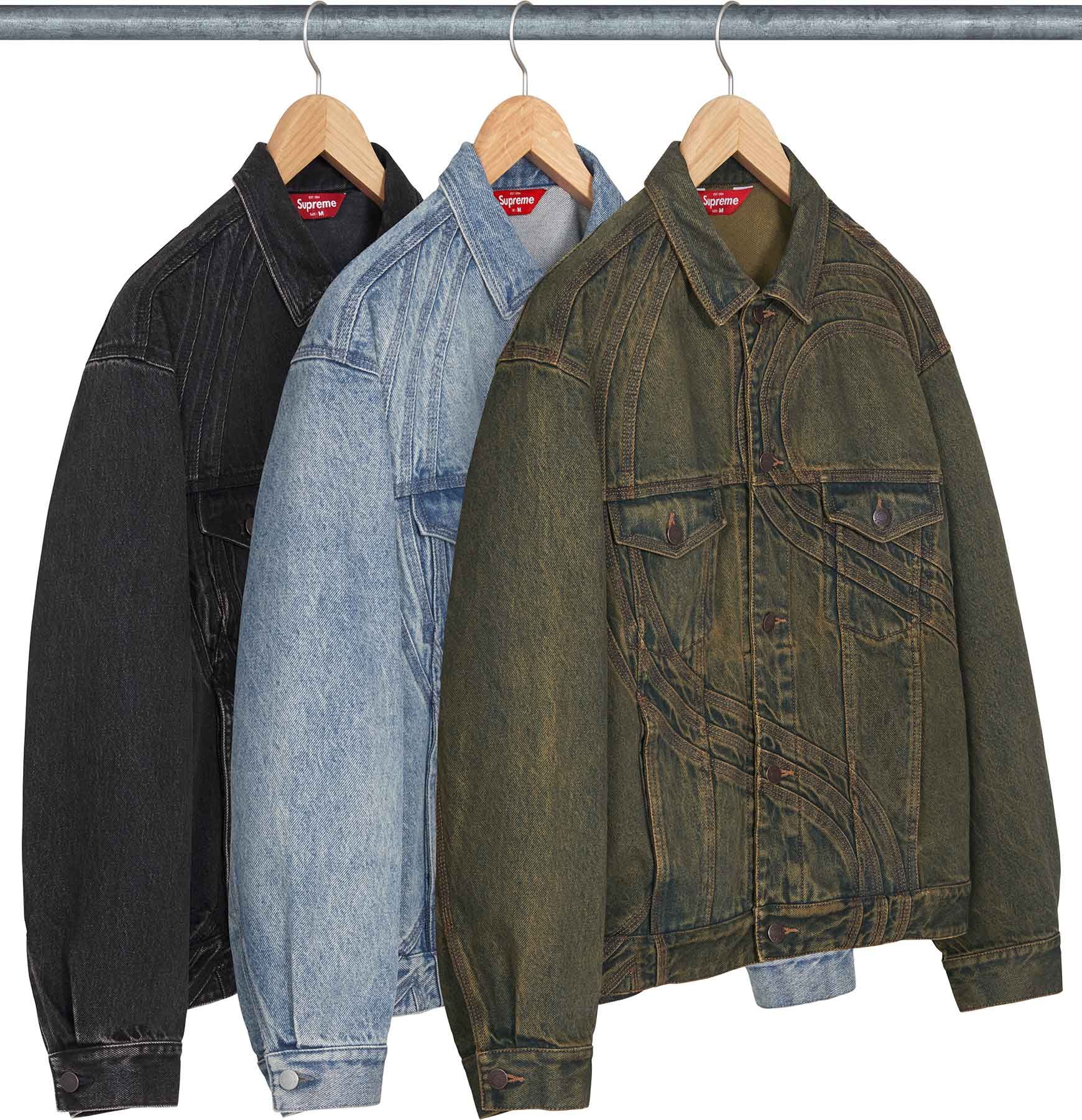 ジャケット・アウター supreme S logo denim trucker jacket Spring/Summer 2024 Preview – Supreme