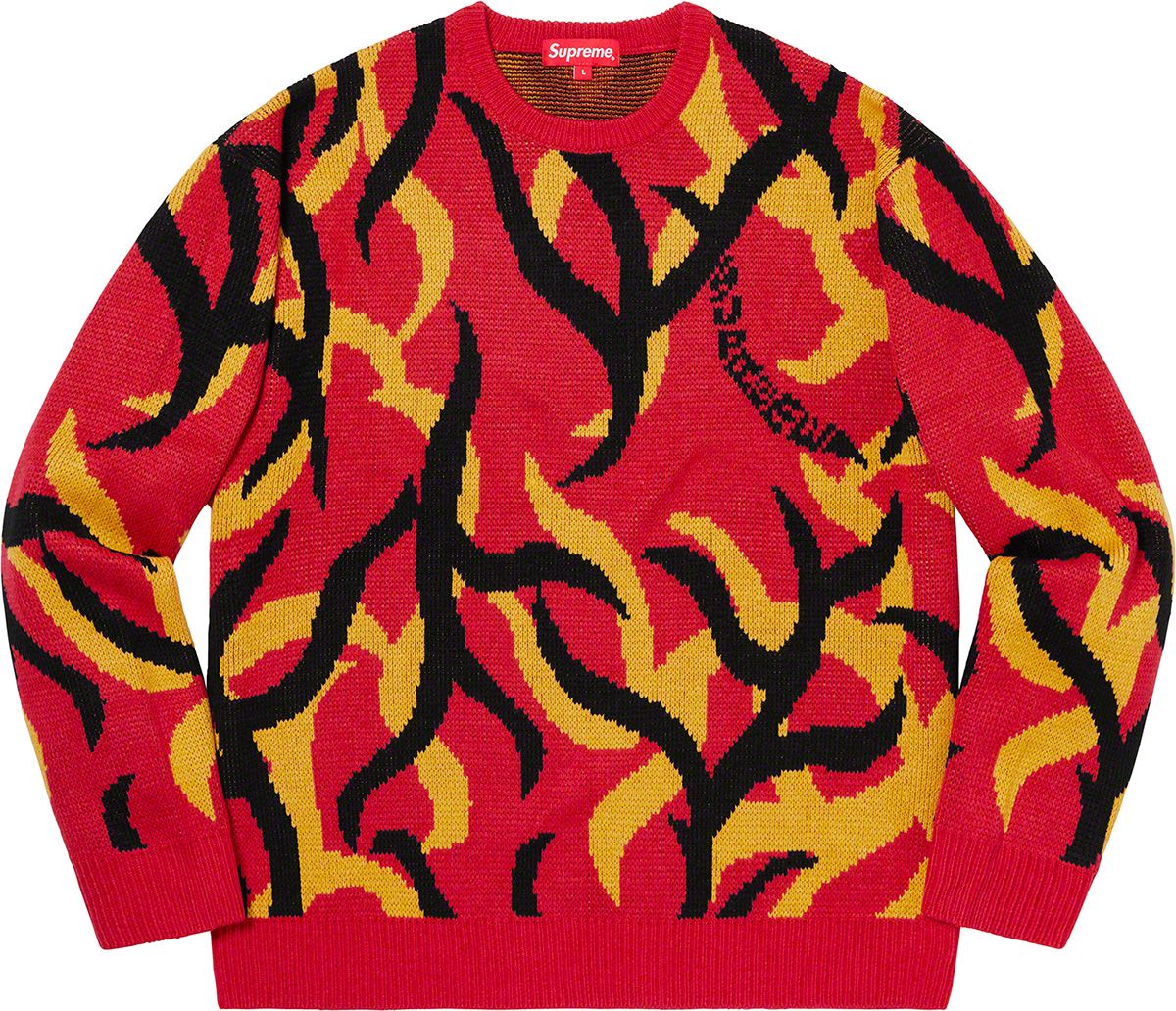 Supreme Tribal Camo Sweater S限界値　格安　時間限定 Fall/Winter 2019 Preview – Supreme
