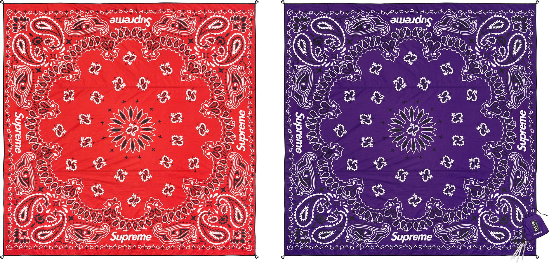 Supreme - 【新品】※本物Supreme/ENO er NylonBlanket Supreme ENO Islander™ Nylon Blanket (SS22) - $198