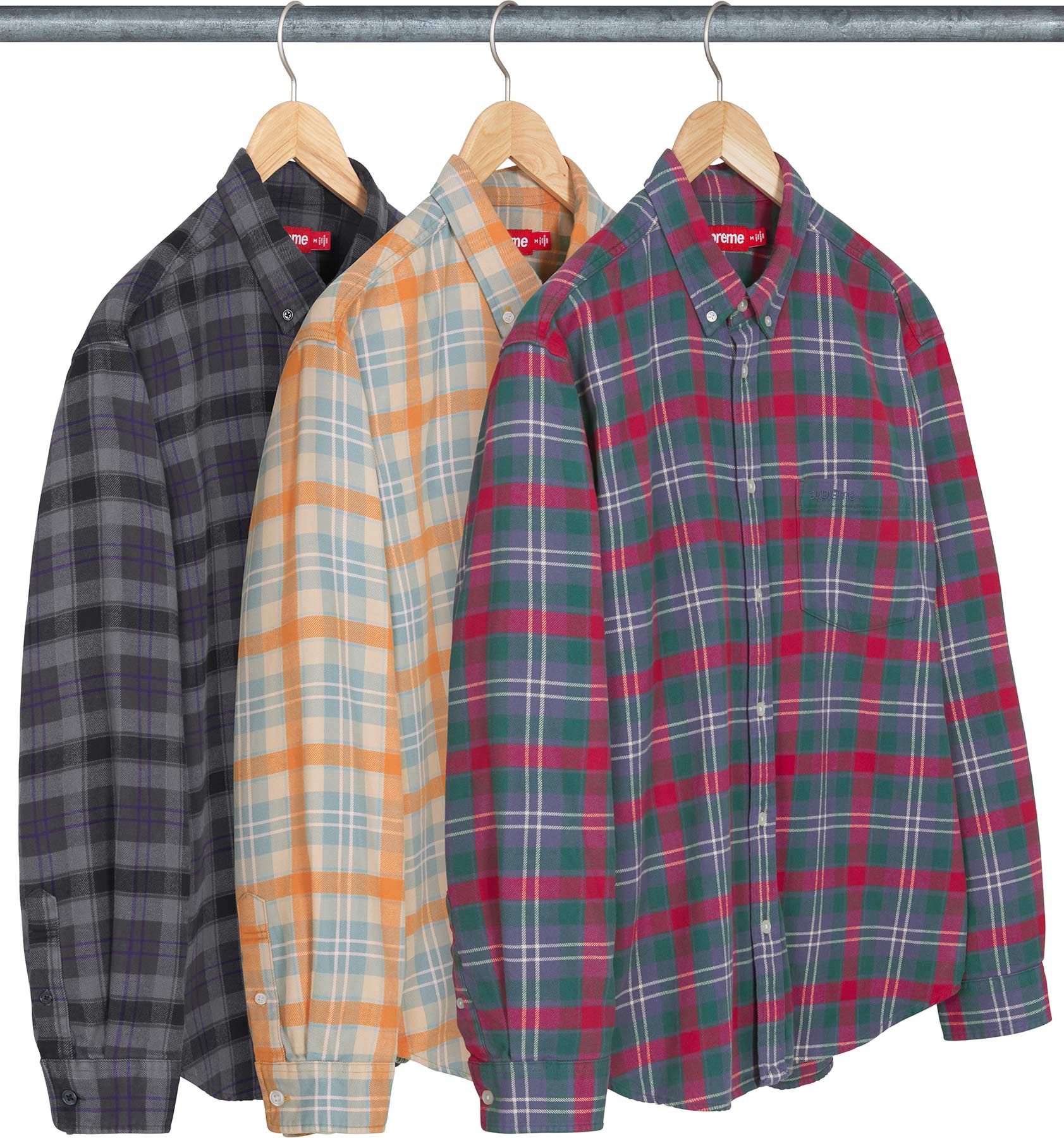 tig着用 supreme plaid shirt Shirts – Fall/Winter 2024 Preview – Supreme