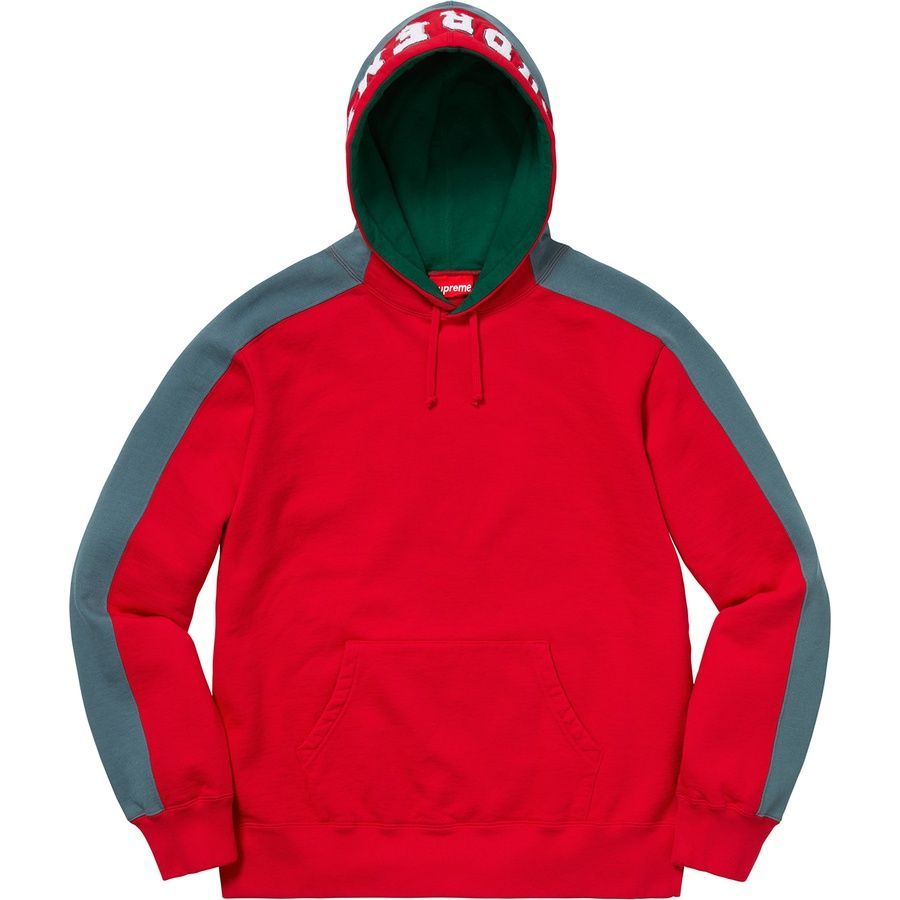 【美品】Supreme Water Arc Hooded Sweatshirt Supreme Water Arc Hooded Sweatshirt Red Men's - FW18 - US