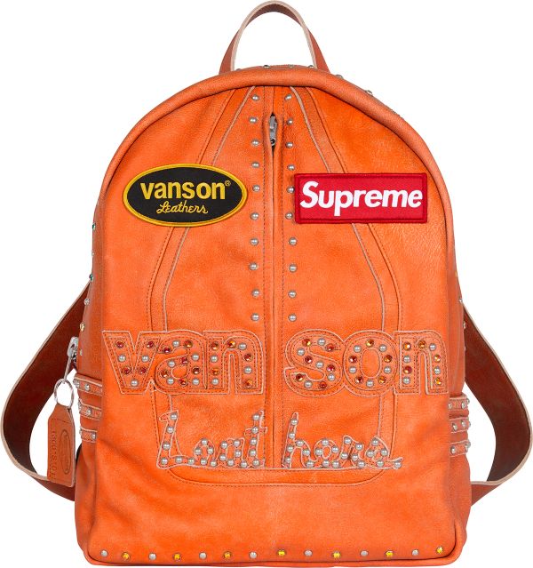Supreme®/Vanson Leathers®/b.b. Simon Backpack