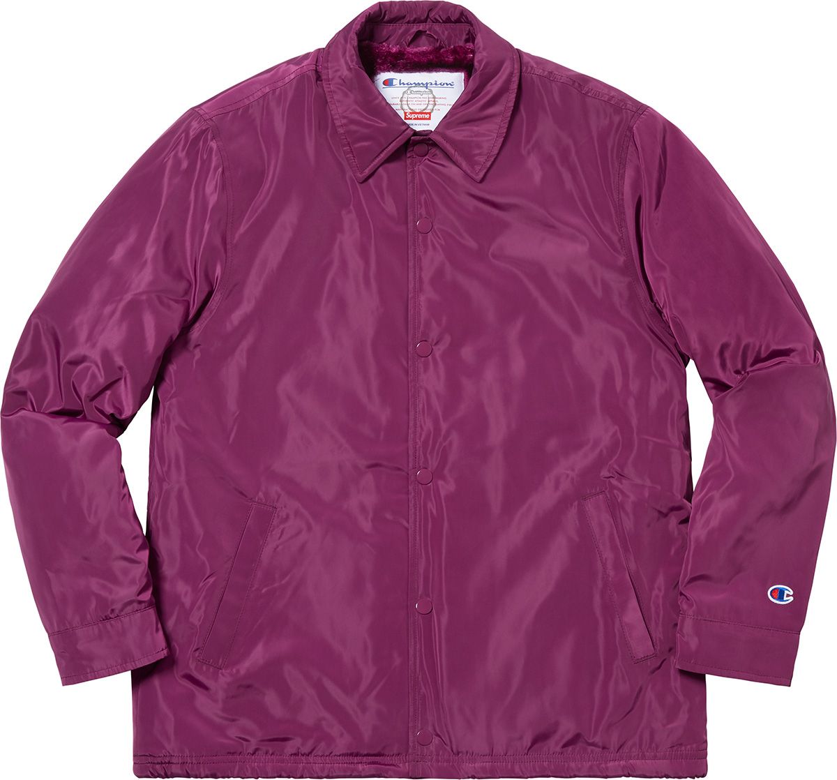 M*2様 Supreme × Champion Coaches Jacket B Fall/Winter 2018 Preview – Supreme