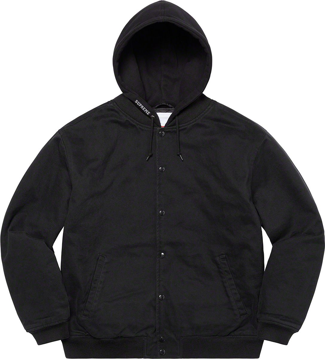 断捨離　supreme Hooded Twill Varsity Jacket Spring/Summer 2022 Preview – Supreme