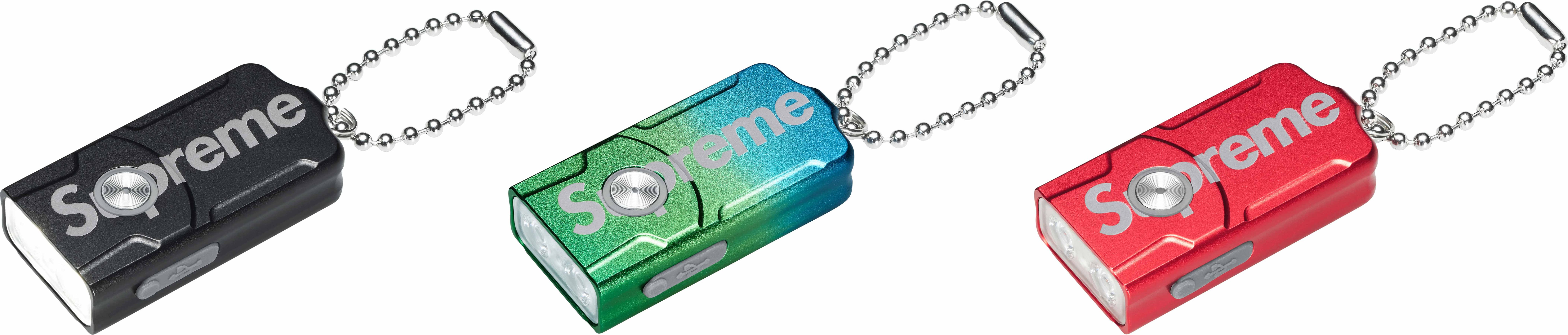 小物 Supreme x Fenix E03R Flashlight Keychain Supreme Fenix E03R Flashlight Keychain (FW24) - $48