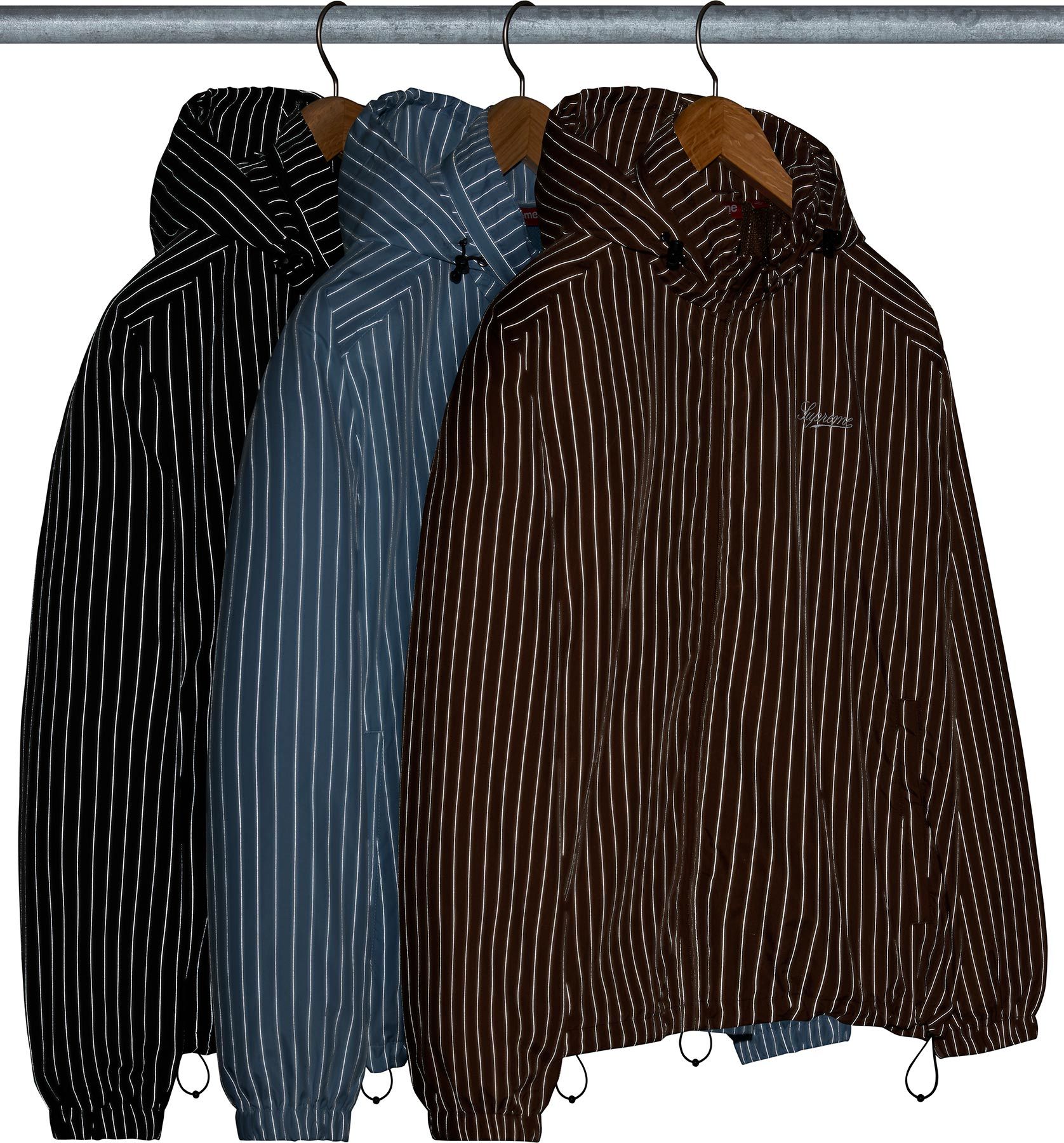 Reflective Pinstripe Track Jacket Mサイズ Supreme Reflective Pinstripe Track Jacket (FW24) - $178