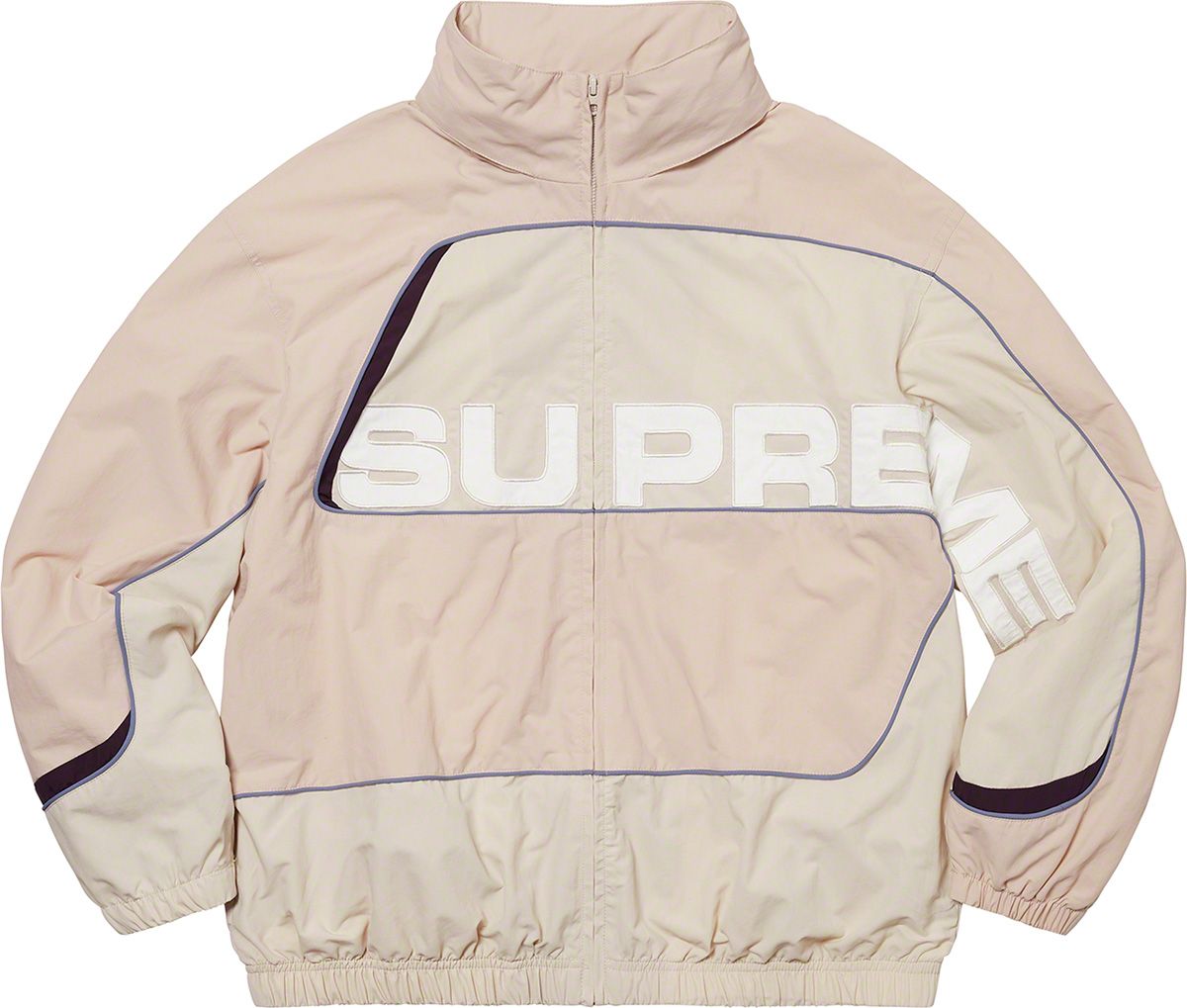 supreme S Paneled Track Jacket