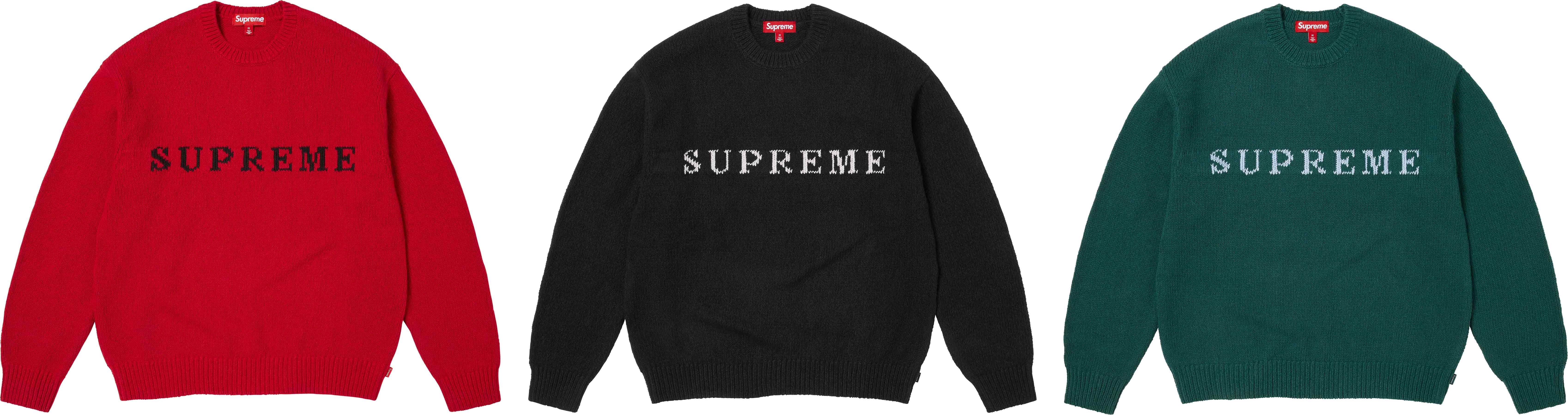 トップス Supreme SmallBoxPoloSweater 2025AW week4 Supreme Small Box Polo Sweater (FW25) - $158