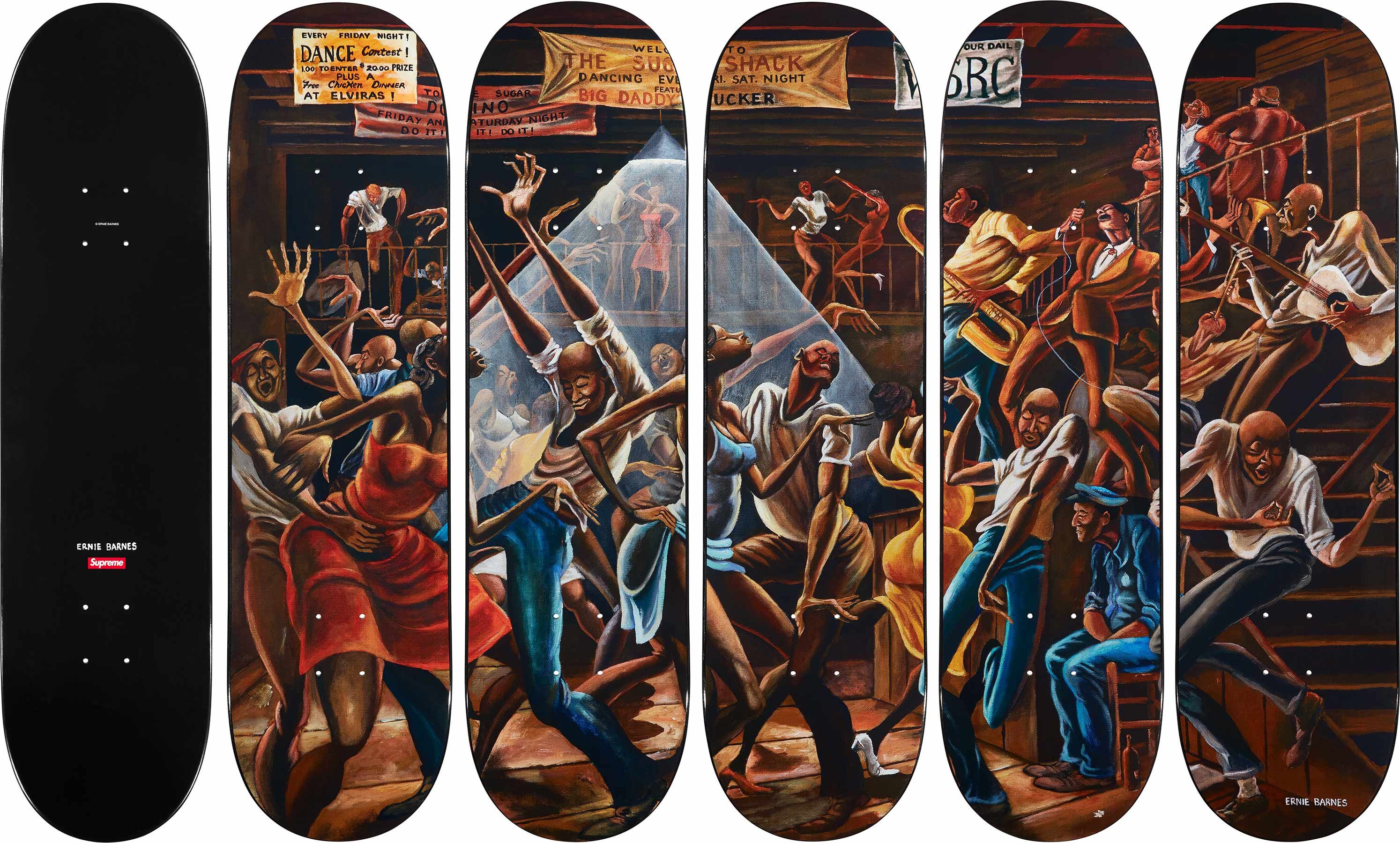 Supreme Skateboard ➕ BALLISTICS スツール Supreme Taxi Driver Skateboard Deck 20th Anniversary Natural