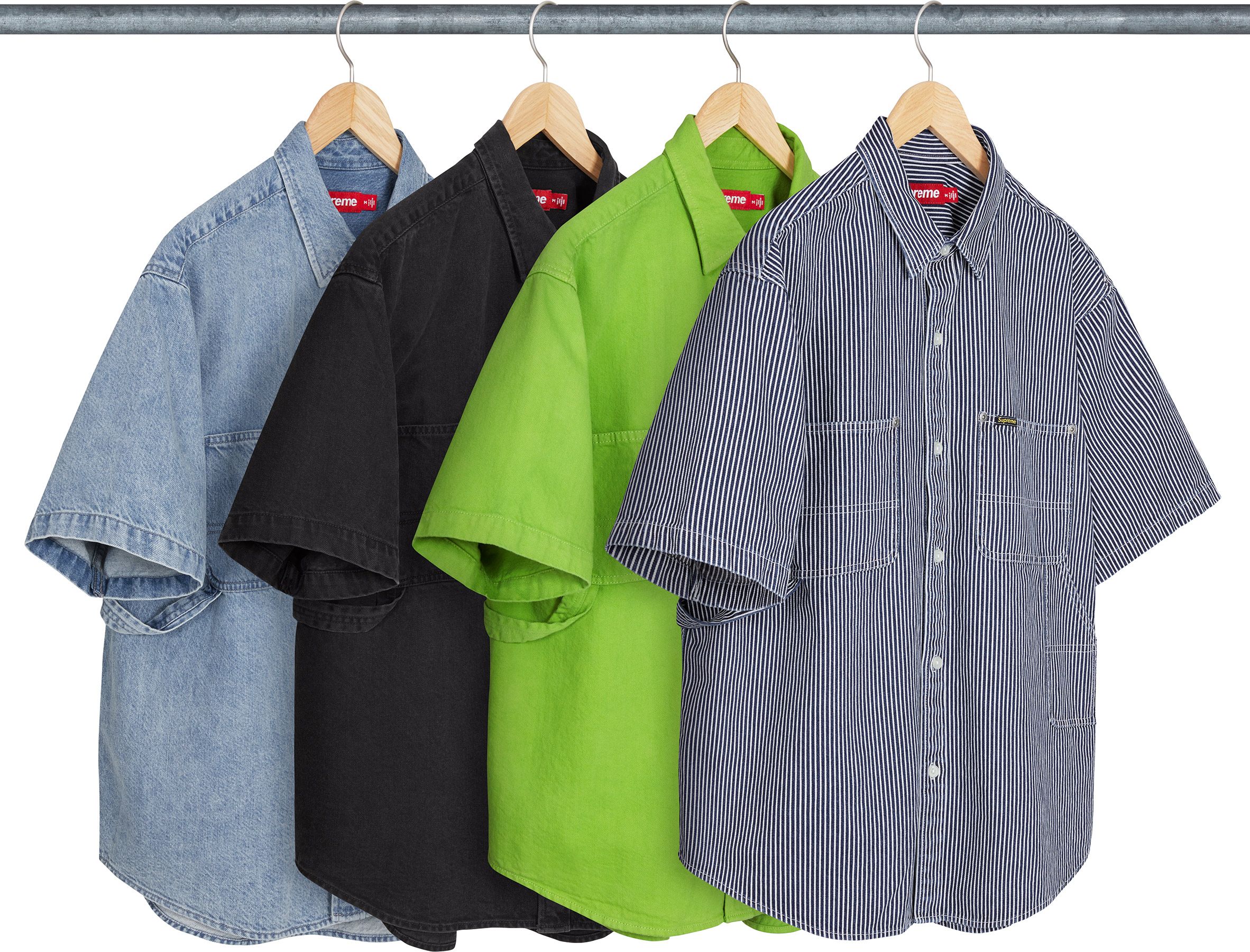 トップス Supreme Loose Fit Oxford S/S Shirt Supreme Loose Fit S S Oxford Shirt (SS23) - $128