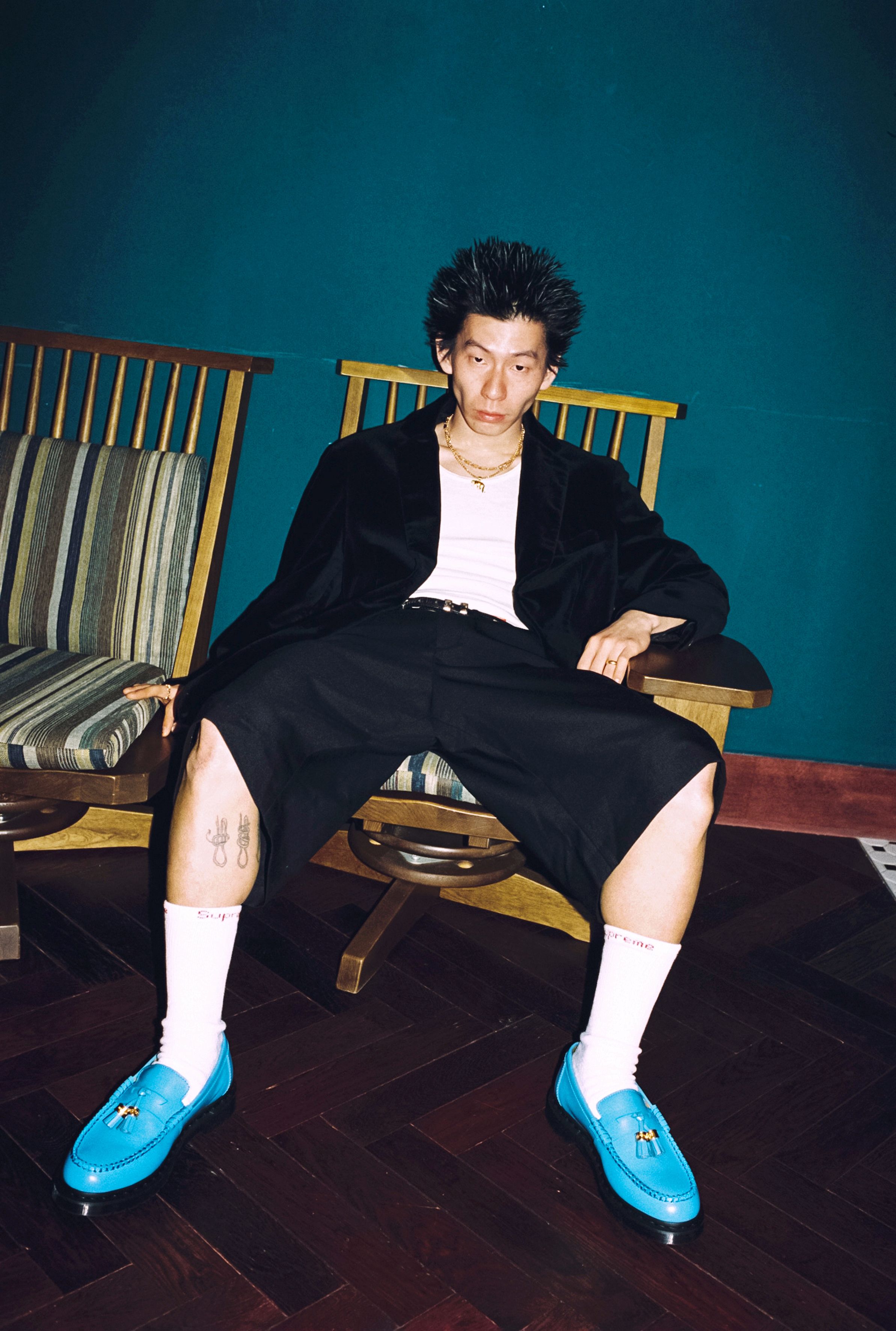 Supreme Dr.Martens TSL 11 ブルー Supreme Dr.Martens TSL 11 ブルー