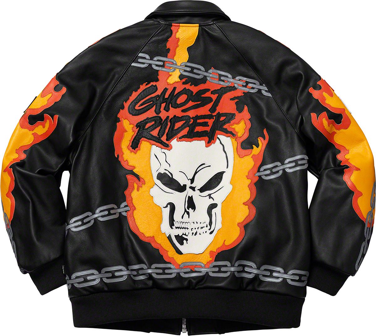 ジャケット・アウター Supreme Vanson Leathers Ghost Rider Spring/Summer 2019 Preview – Supreme
