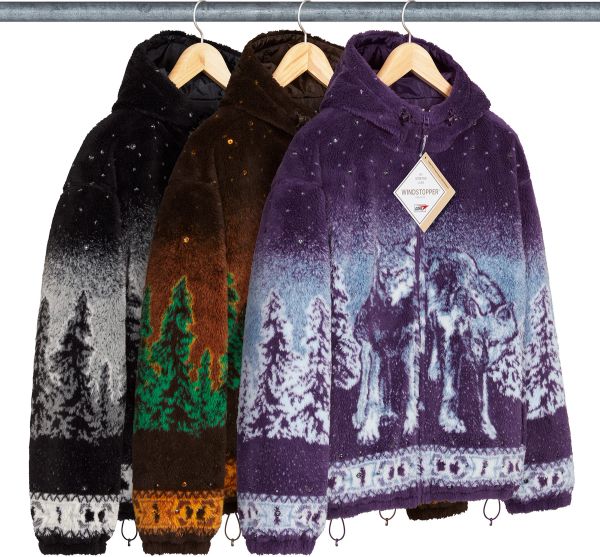 Supreme®/b.b. Simon Reversible Hooded Fleece Jacket