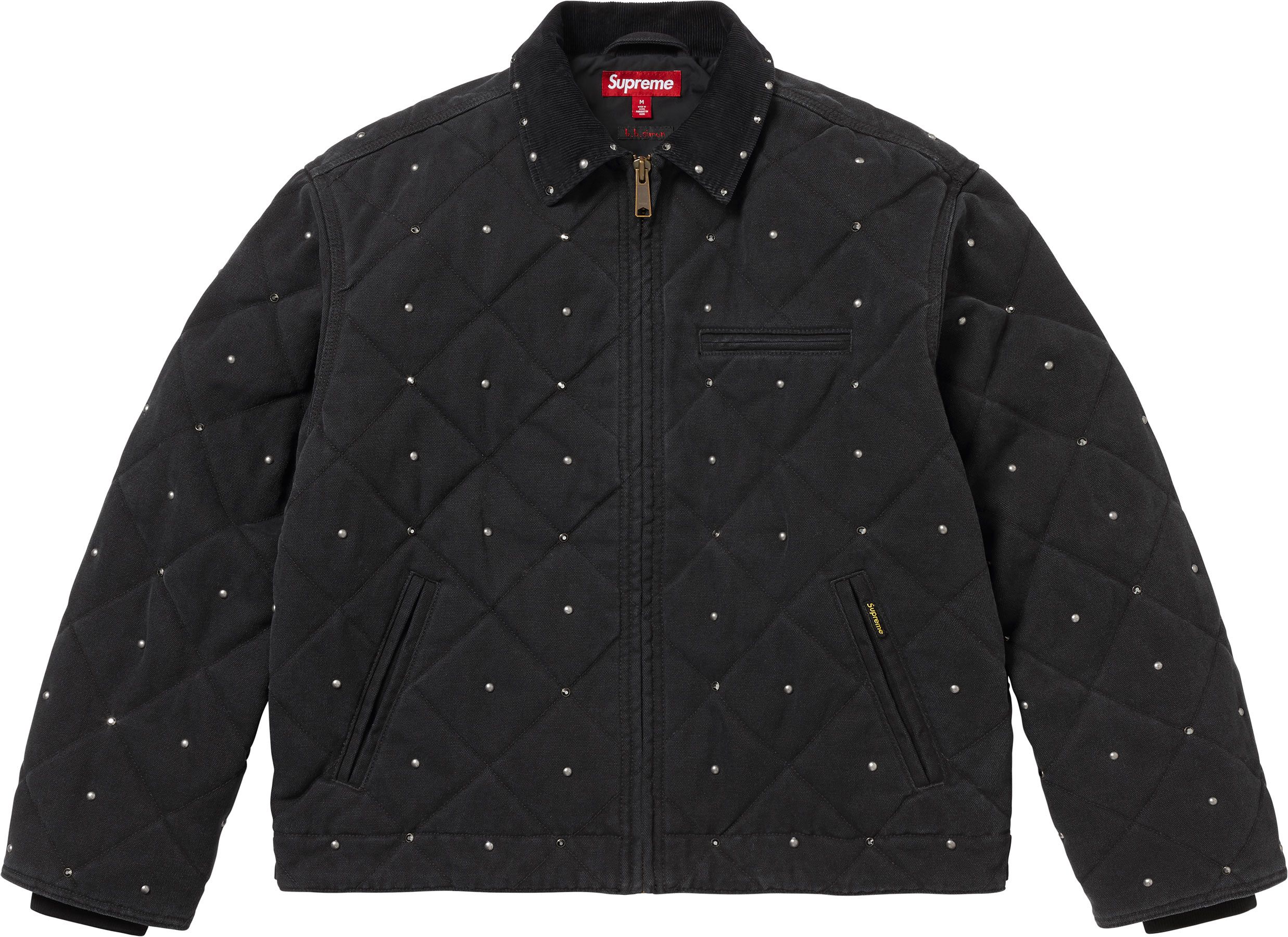 ジャケット・アウター supreme Quilted Work Jacket 2012ss Supreme