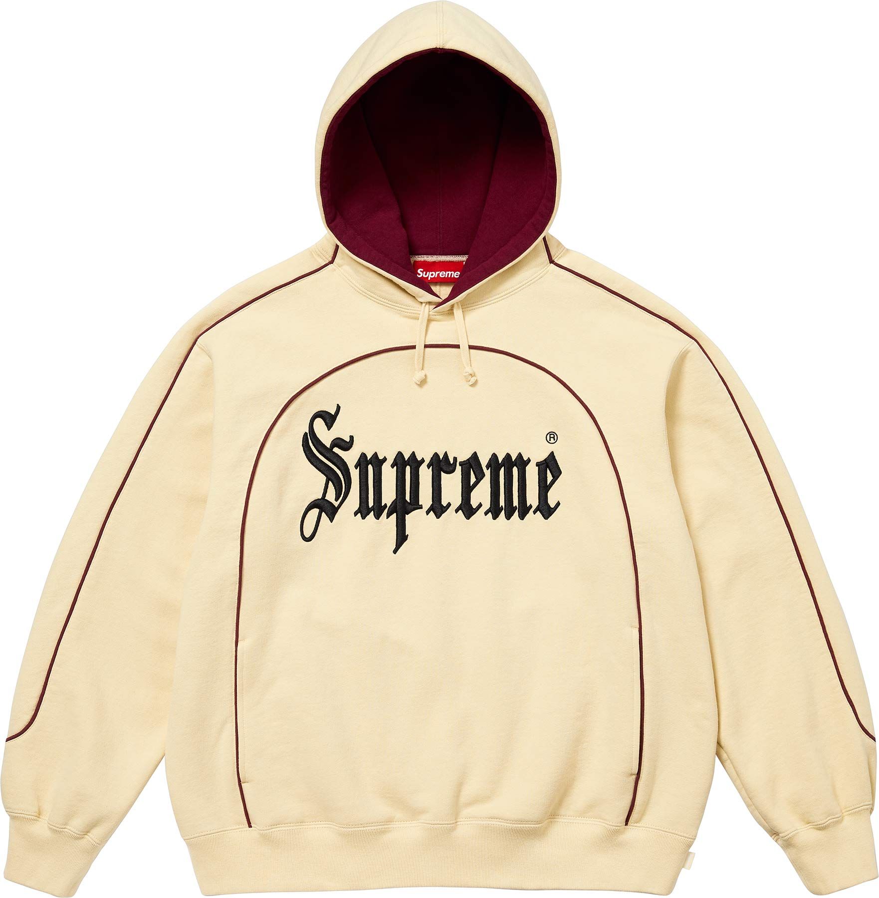 【2025モデル】Supreme Satin Piping Pullover 2025モデル】Supreme Satin Piping Pullover
