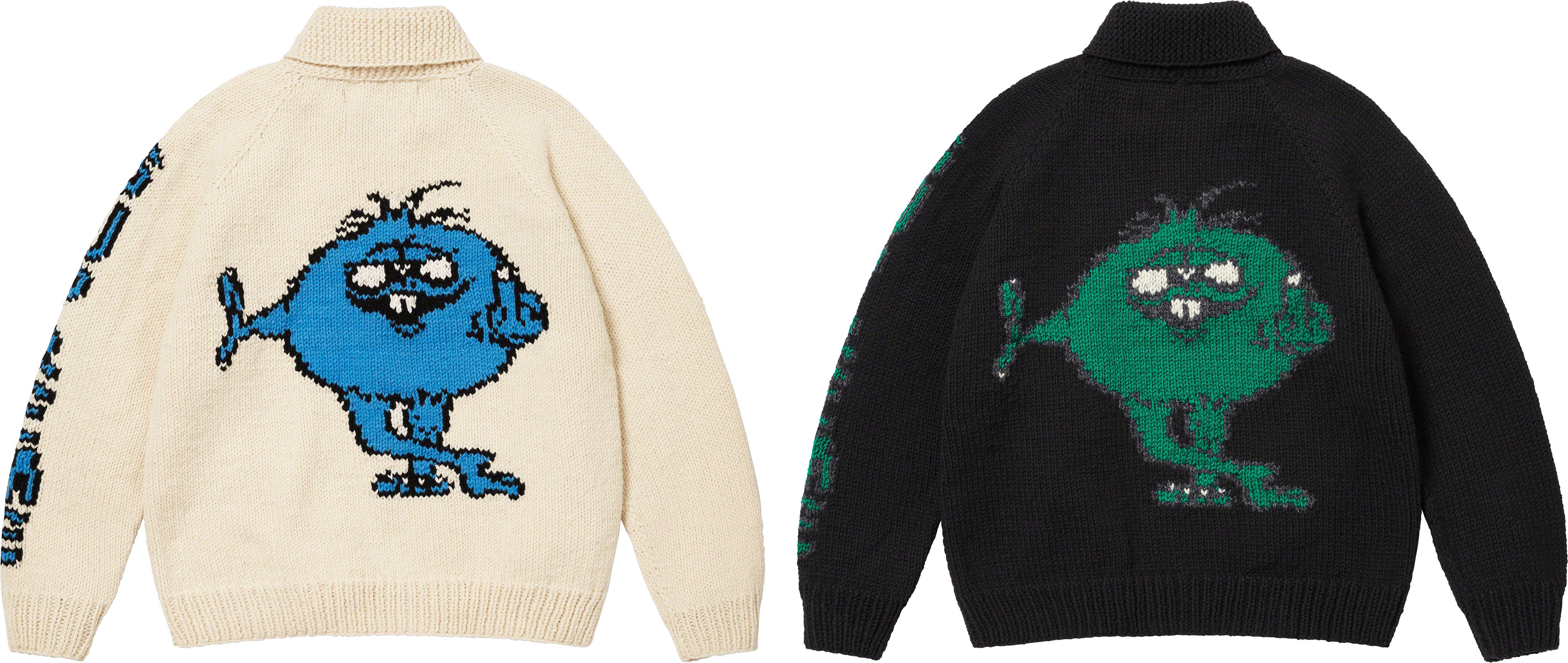 Supreme 23FW Blurred Logo Sweater シュプリーム Supreme Blurred Logo Sweater (FW23) - $178